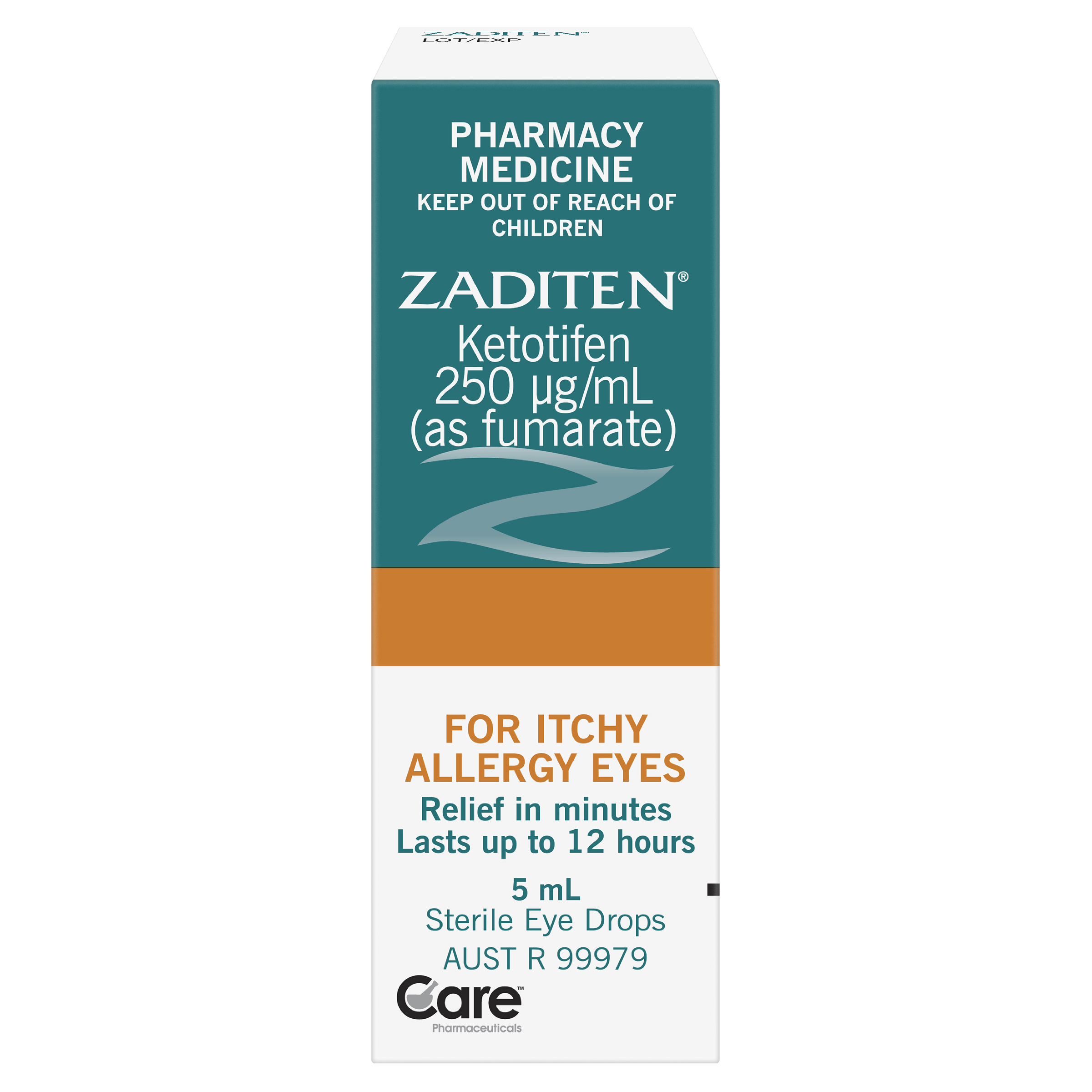 ZADITEN ALLERGY EYE DROPS 5ML - Image 2
