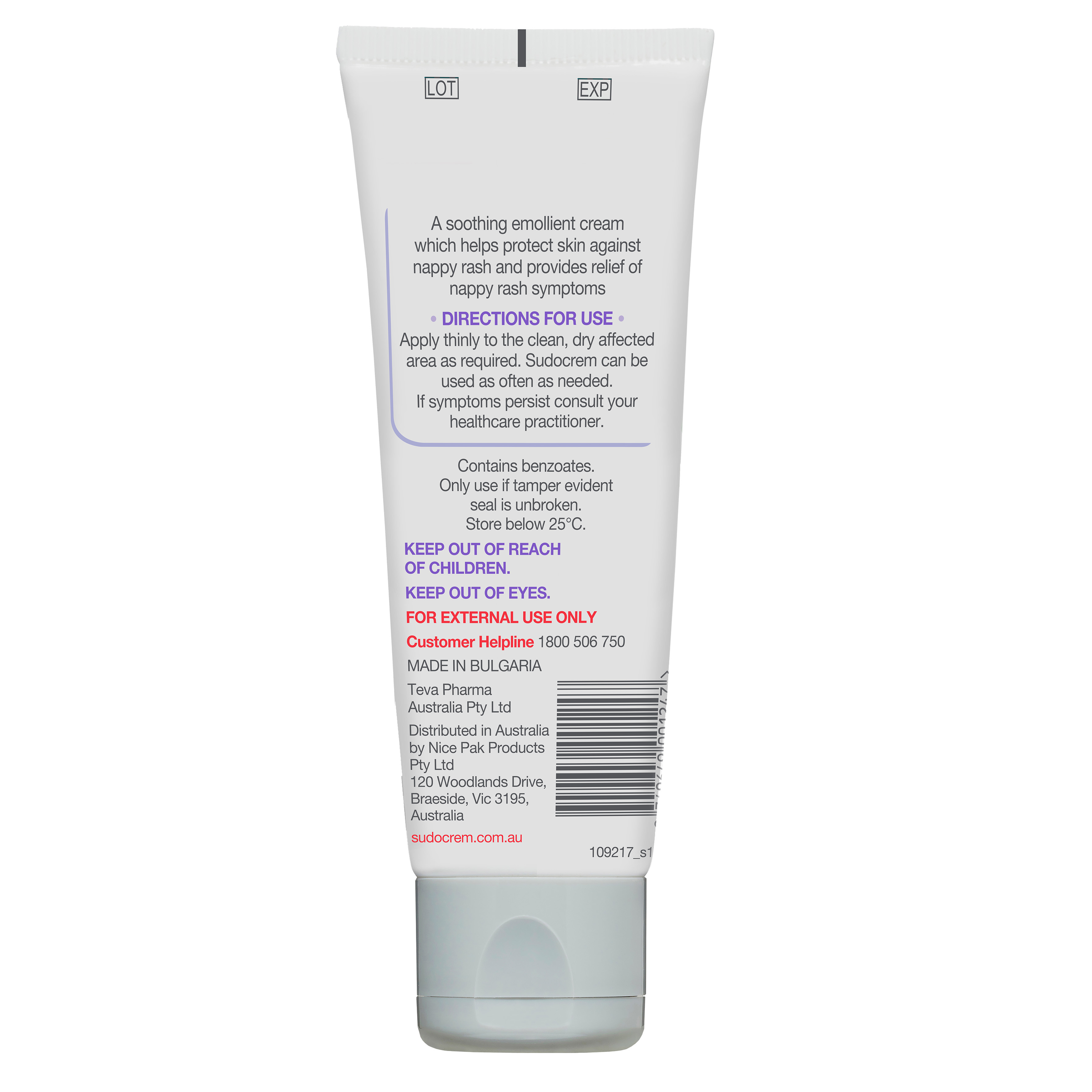 SUDOCREM HEALING CREAM 100G - Image 2