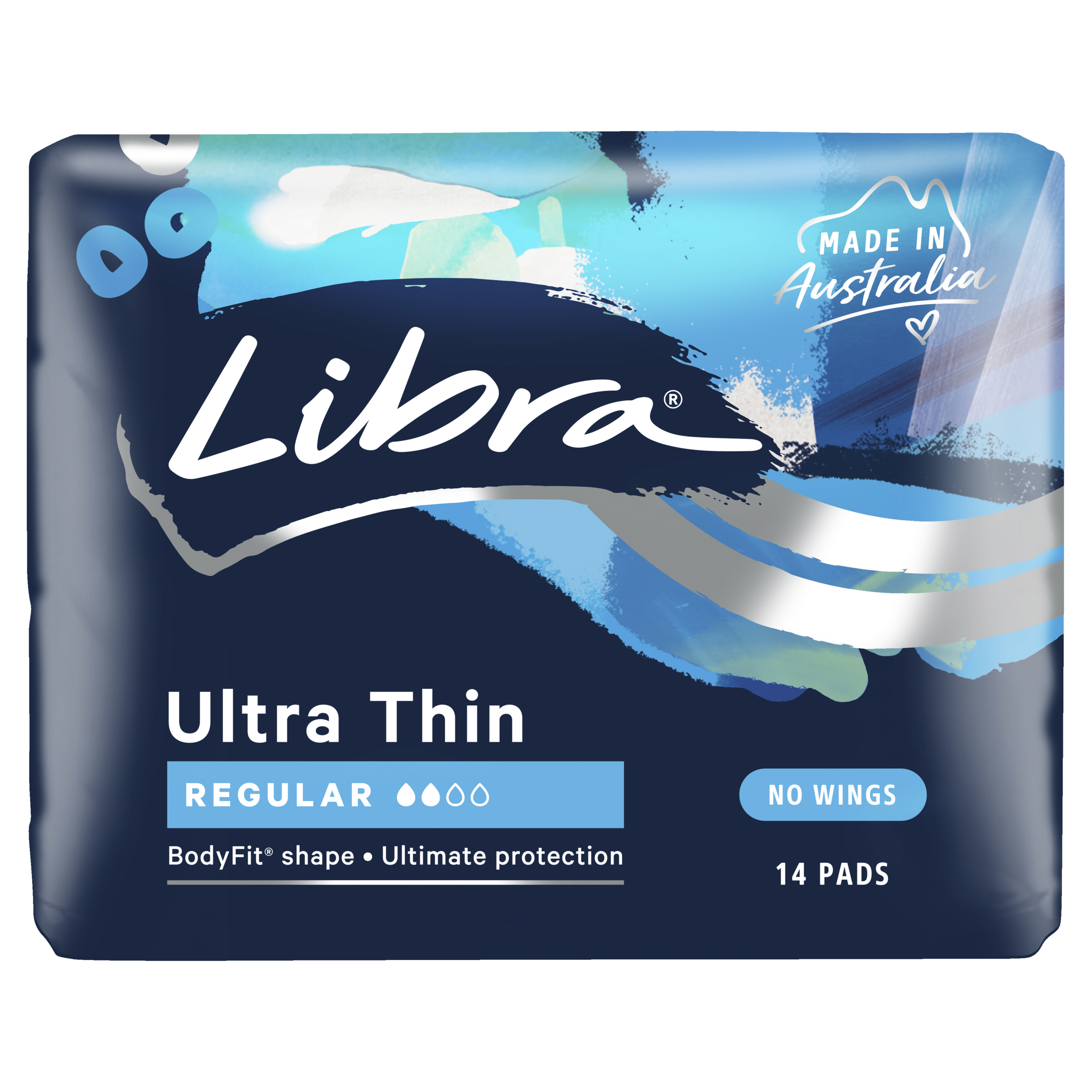 LIBRA PADS ULTRA THIN REGULAR 14 PACK - Image 2