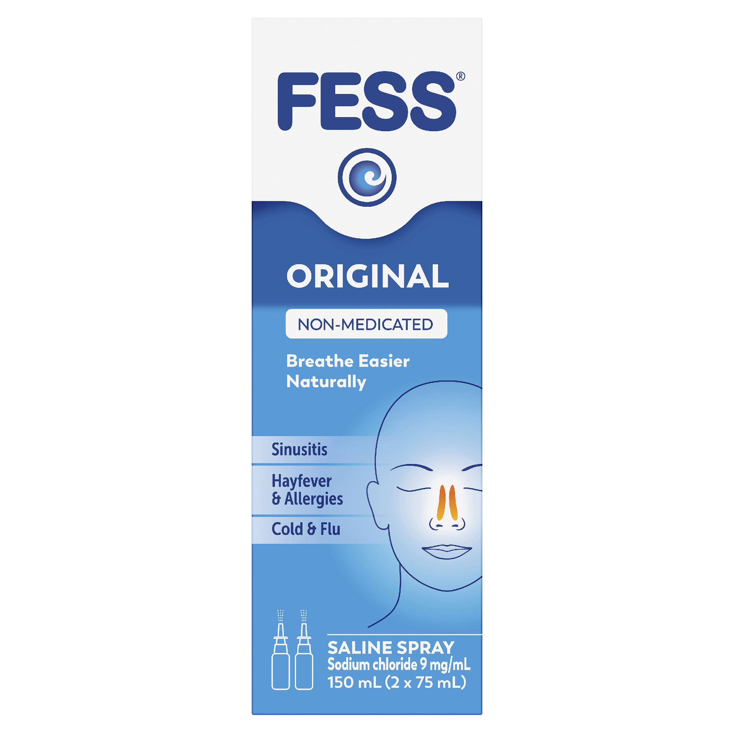 FESS NASAL SPRAY 2 X 75ML - Image 6