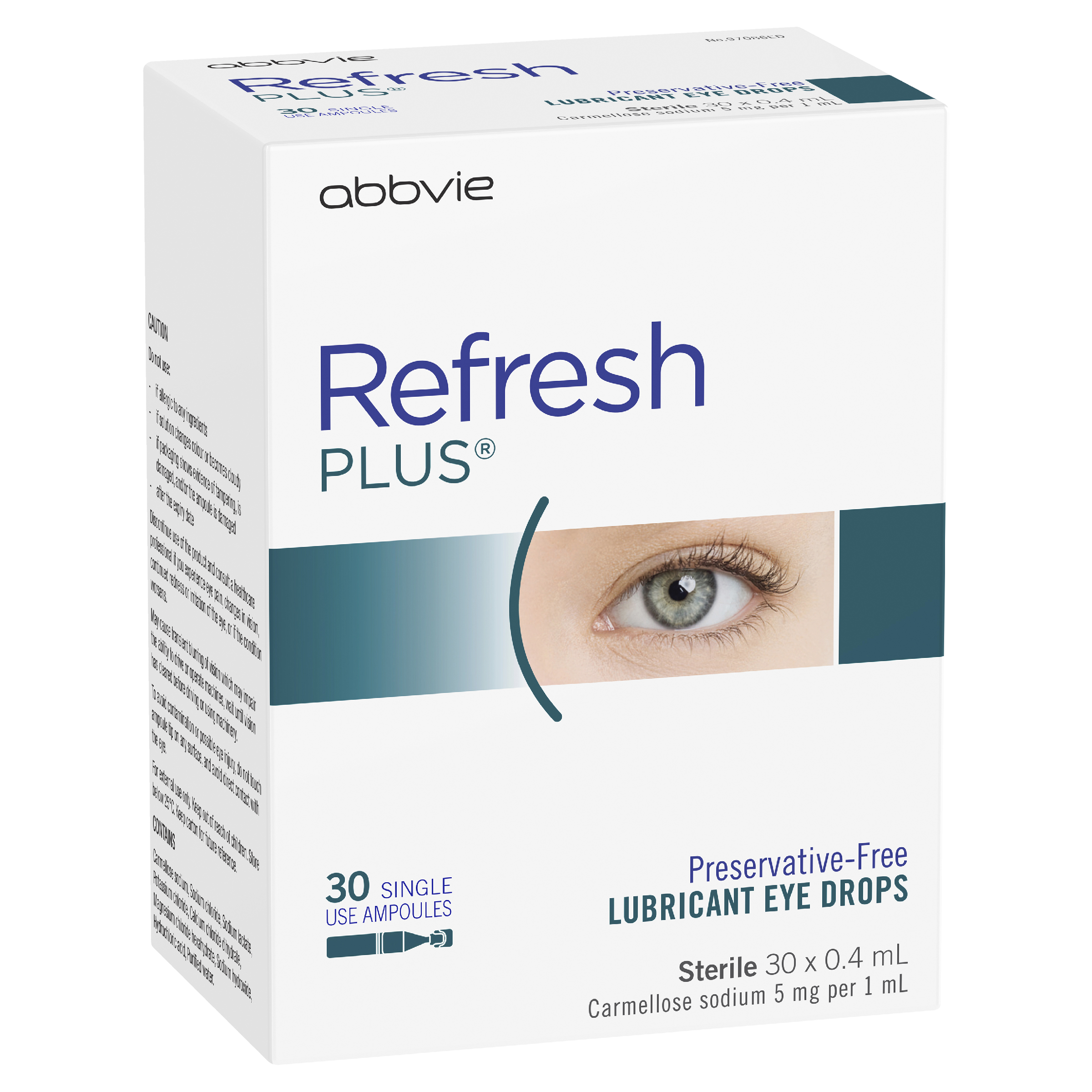 REFRESH PLUS EYE DROPS 30 X 0.4ML