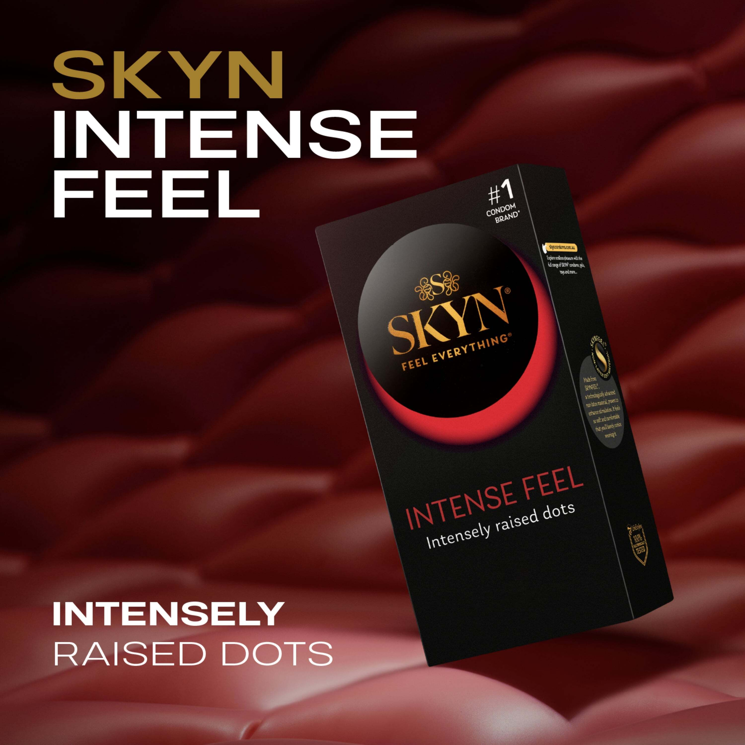 SKYN FEEL EVERYTHING CONDOMS INTENSE FEEL 10 PACK - Image 5