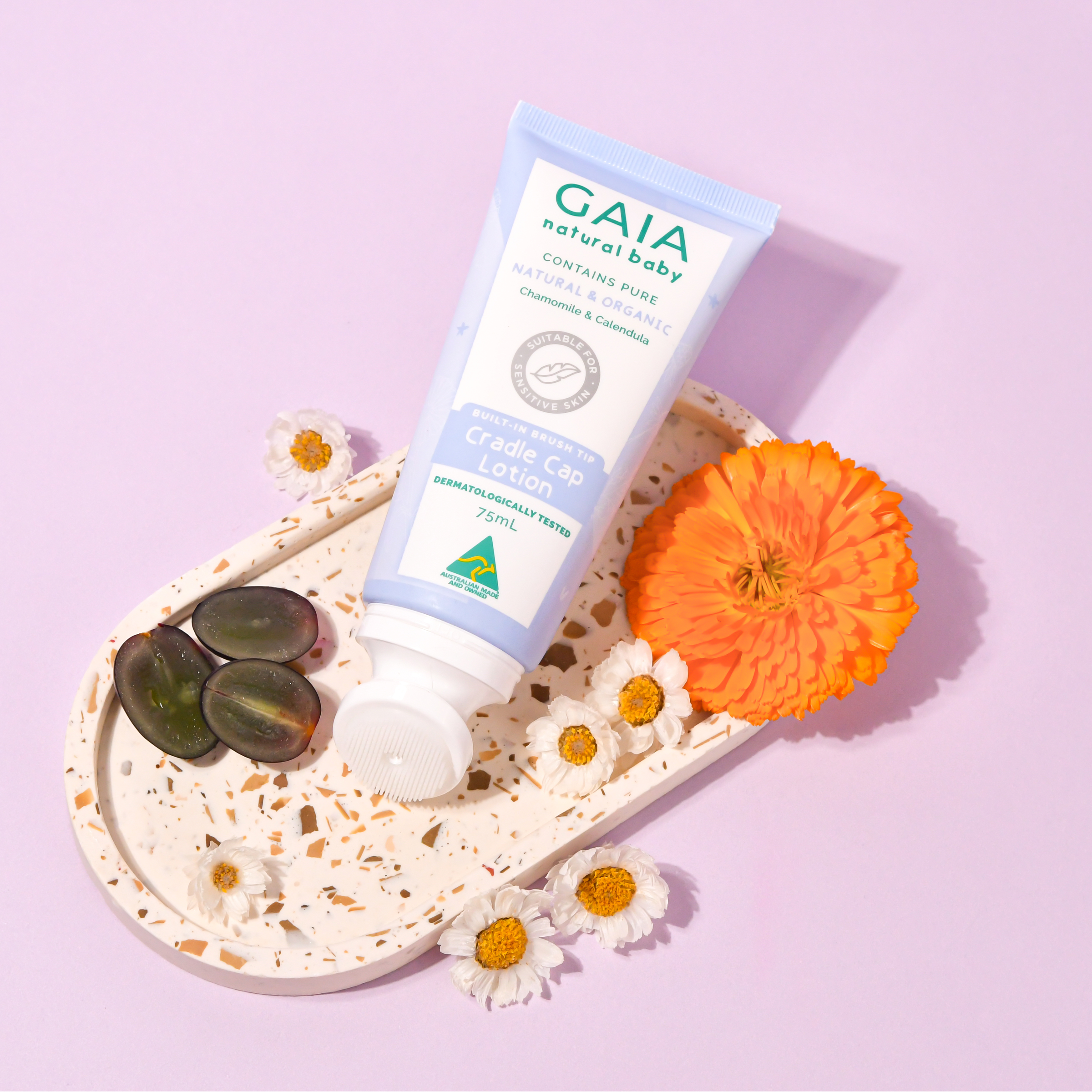 GAIA NATURAL BABY CRADLE CAP LOTION 75ML - Image 6