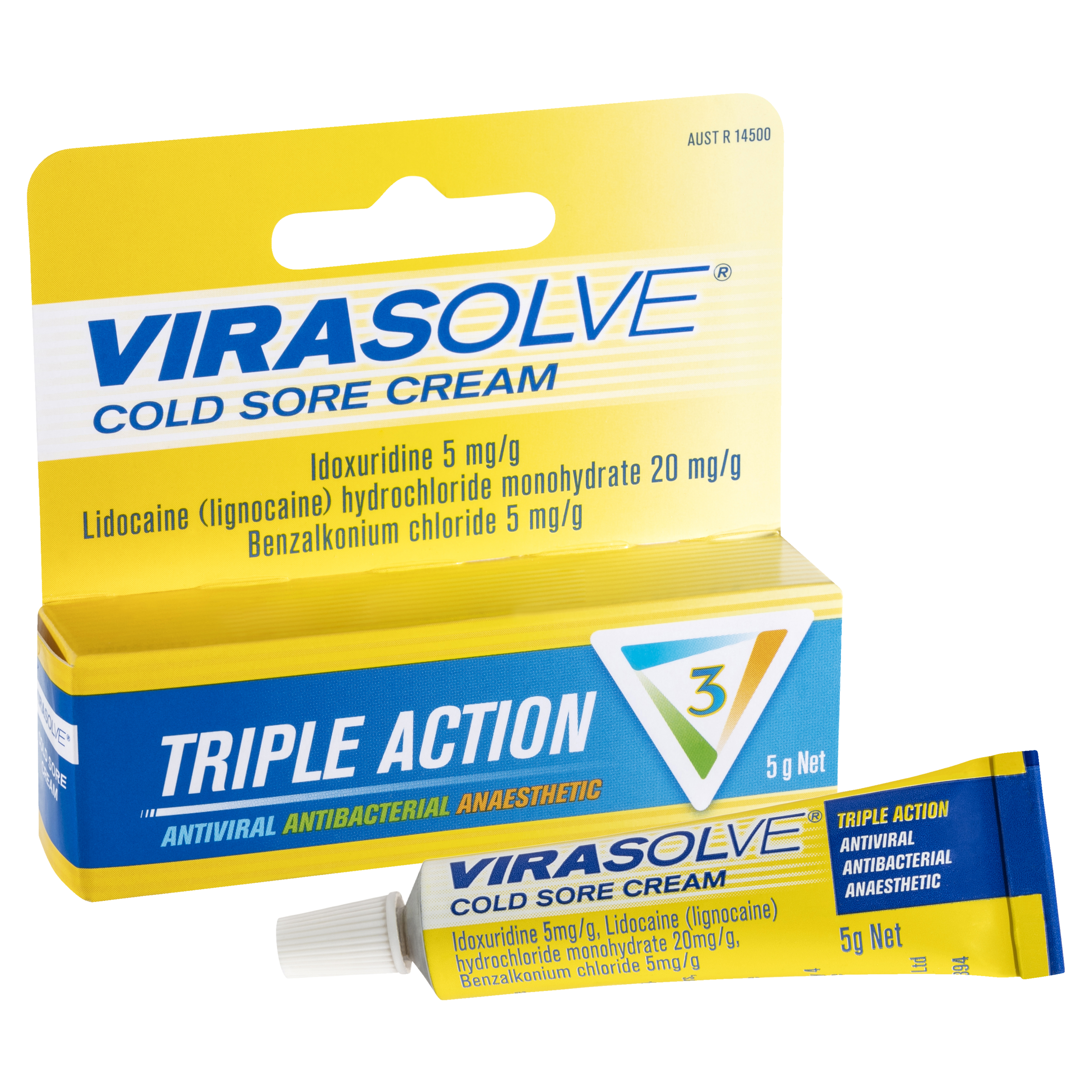 VIRASOLVE COLD SORE CREAM 5G - Image 10