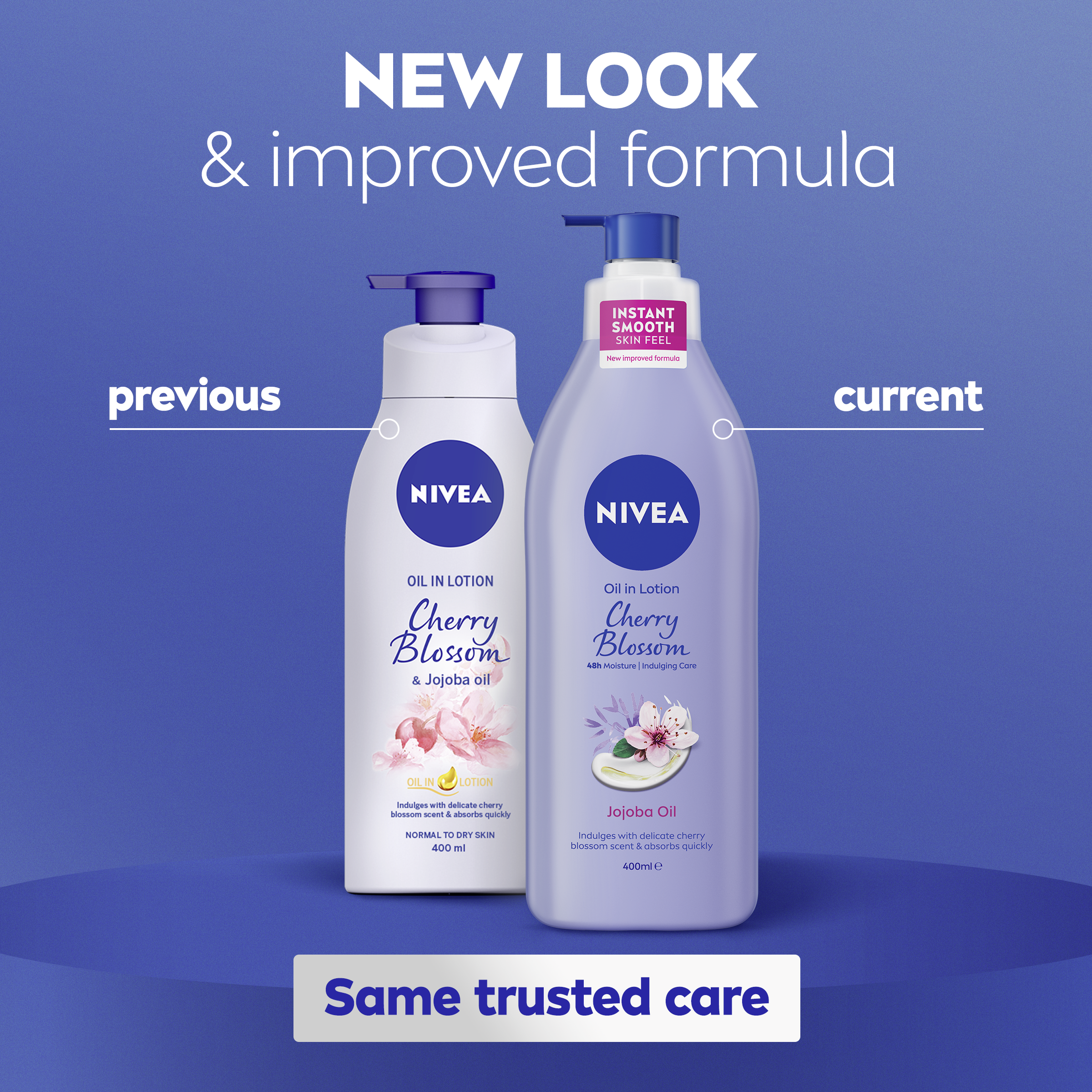 NIVEA CHERRY BLOSSOM & JOJOBA OIL BODY LOTION 400ML - Image 5
