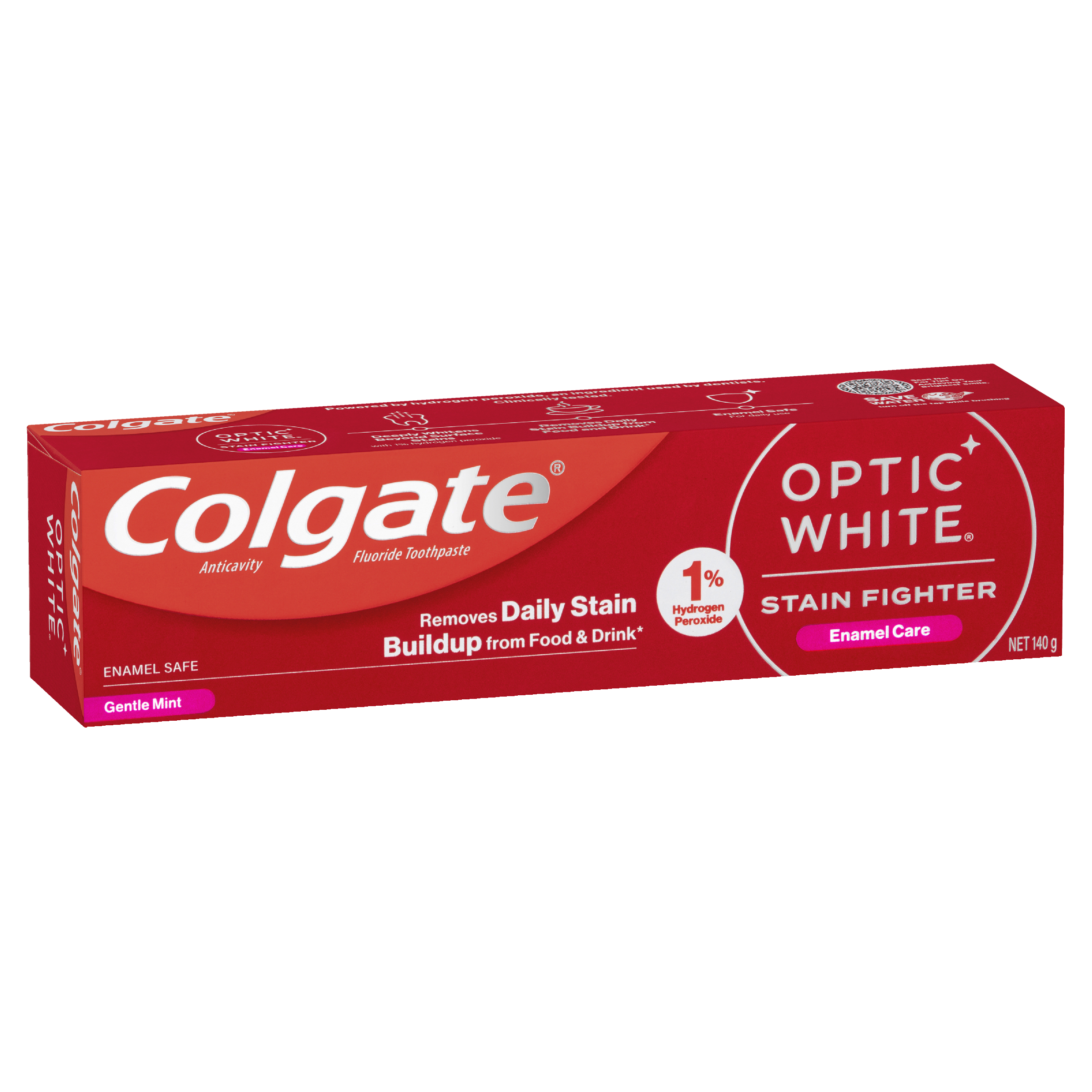 COLGATE TOOTHBRUSH OPTIC WHITE ENAMEL 140G