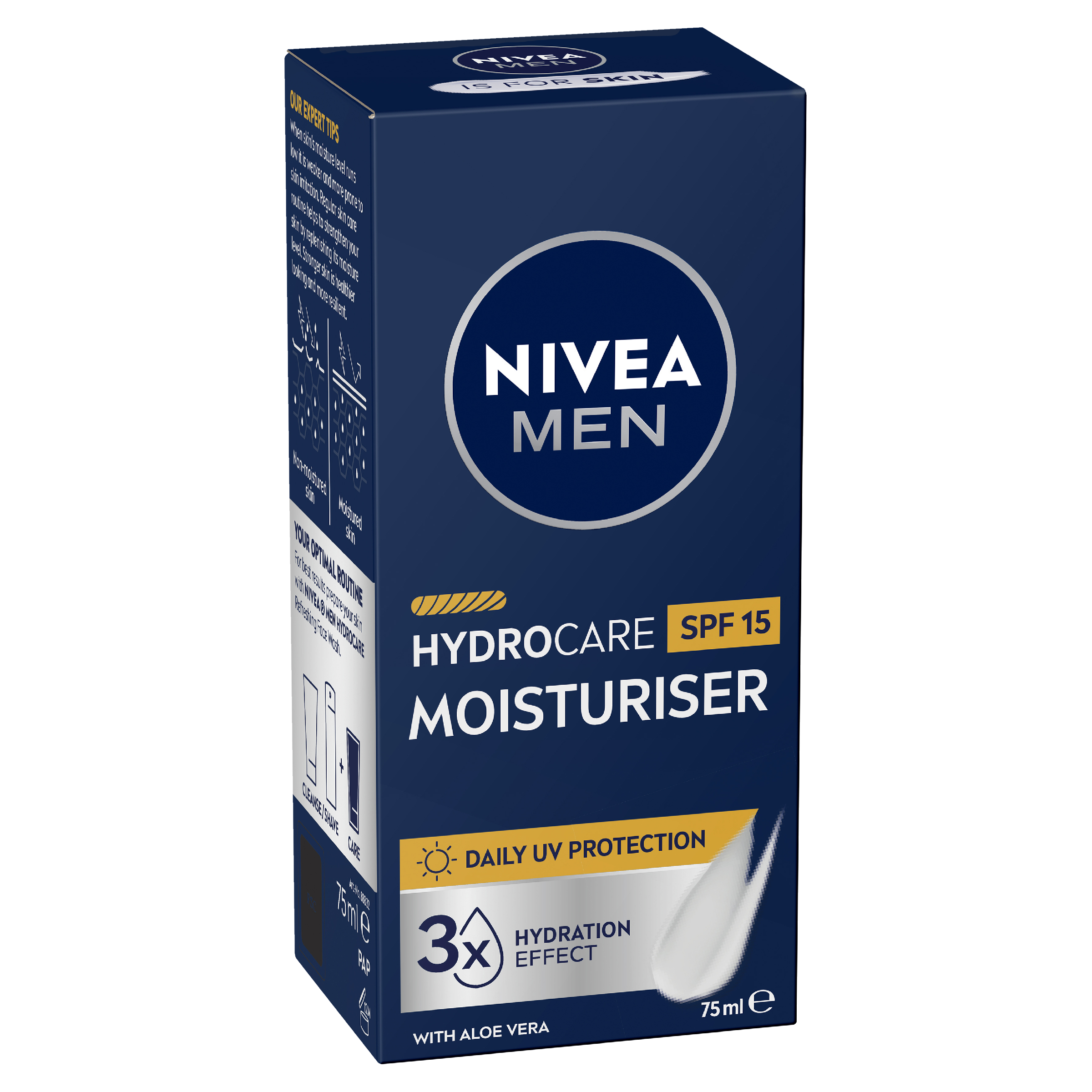 NIVEA MEN PROTECTIVE MOISTURISER SPF15 75ML