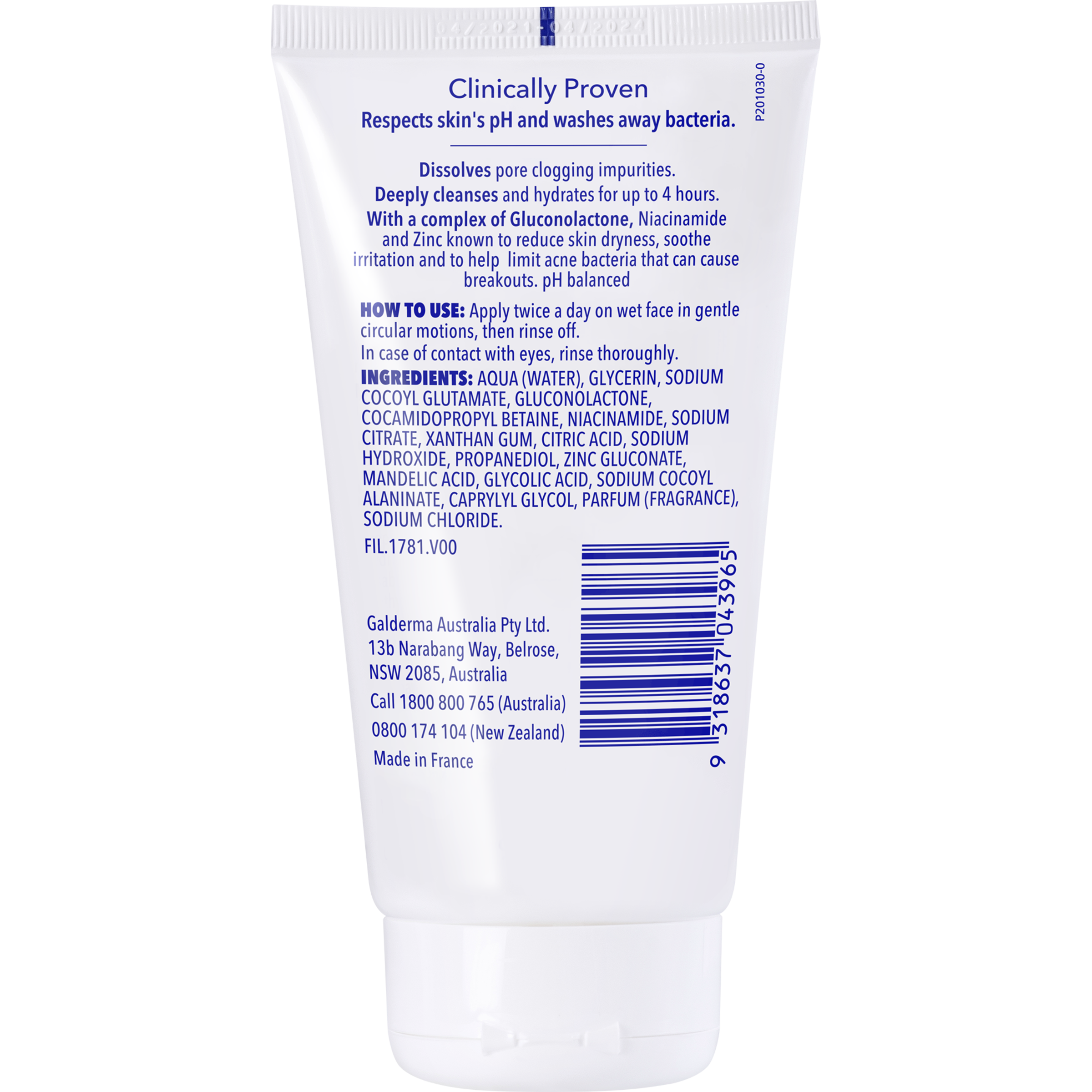 BENZAC PH CONTROL ANTIBACTERIAL FACE WASH 150ML - Image 2