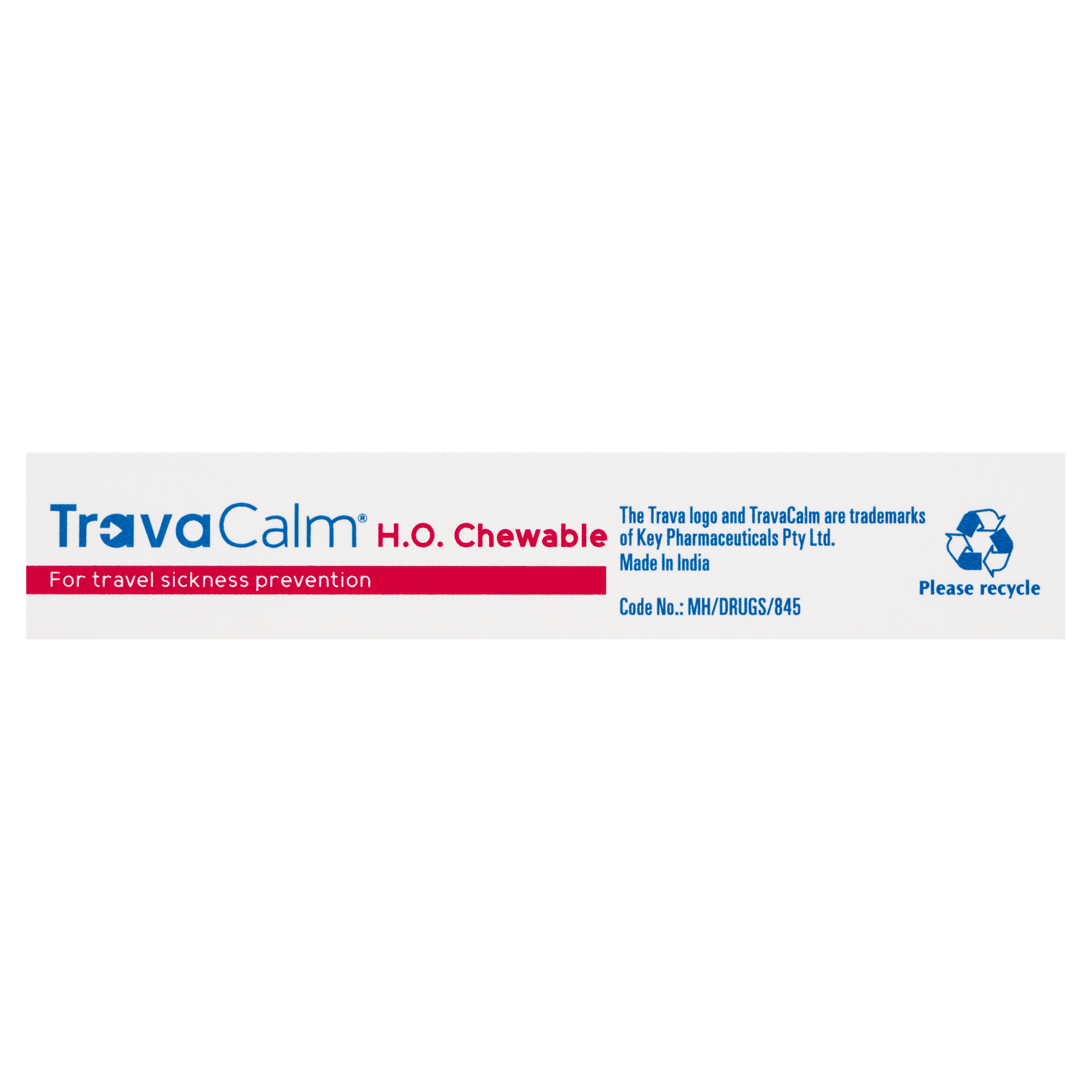 TRAVACALM H.O. STRAWBERRY 10 TABLETS - Image 7