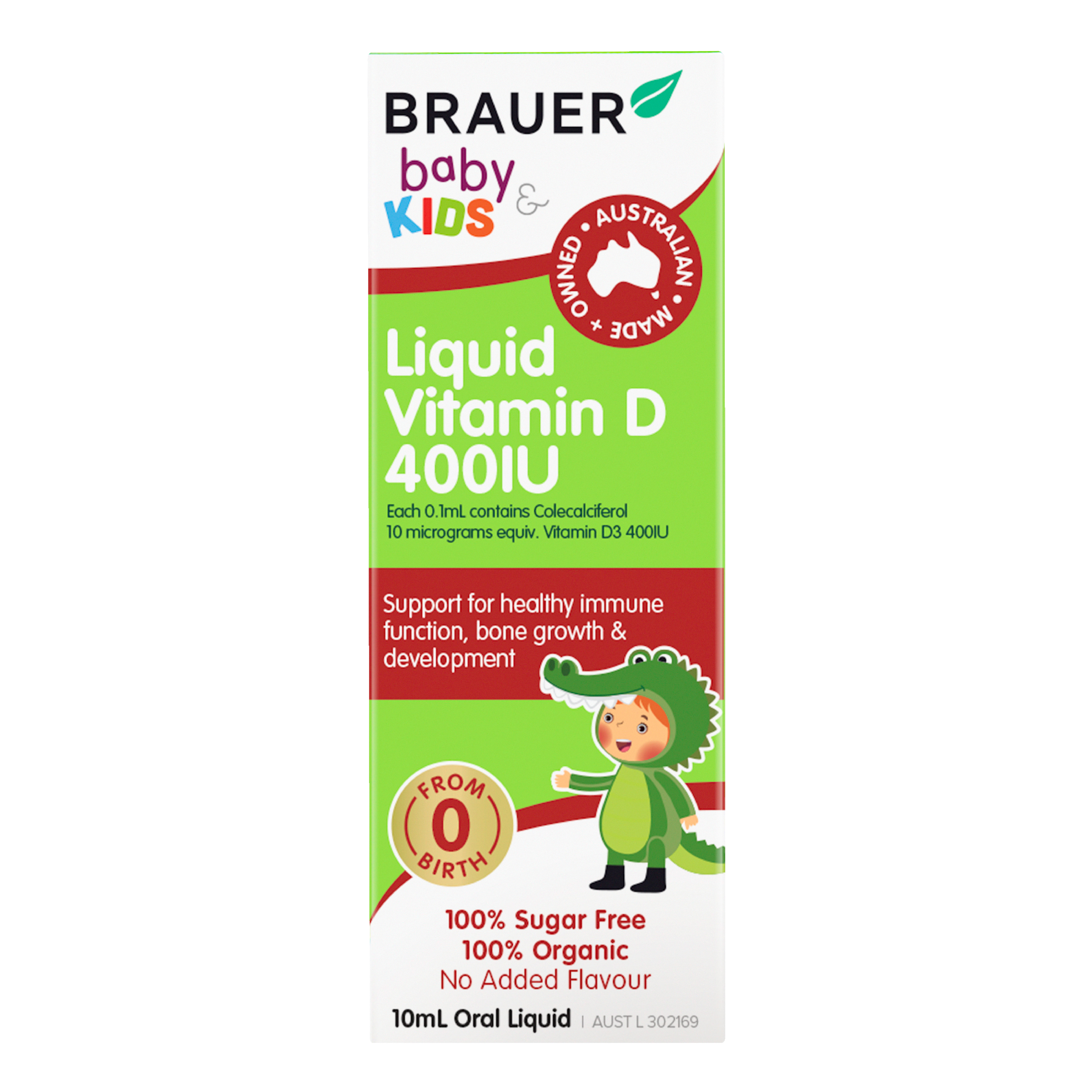 BRAUER BABY & KIDS VITAMIN D 400IU DROPS 10ML - Image 6
