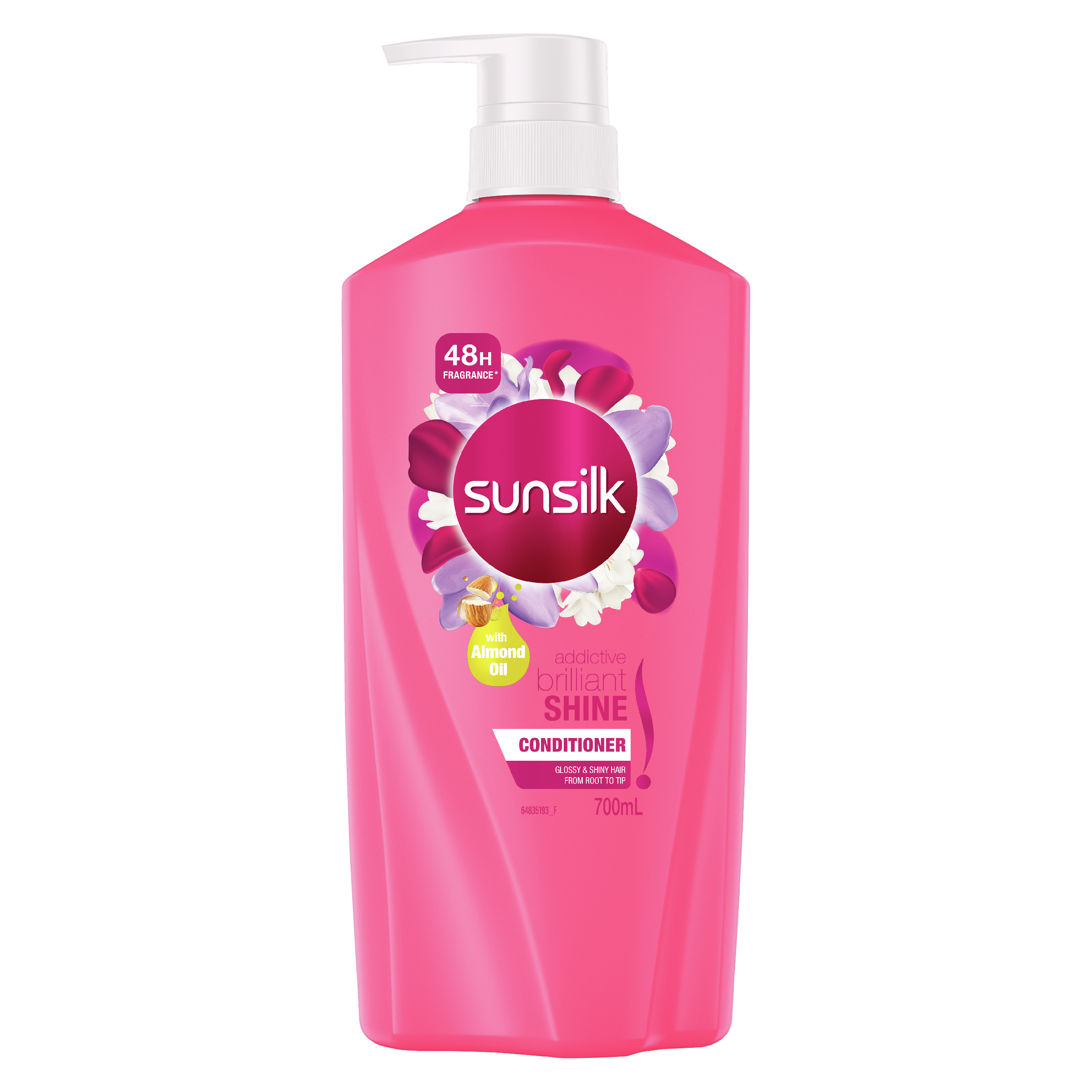 SUNSILK CONDITIONER ADDICTIVE BRILLIANT SHINE 700ML