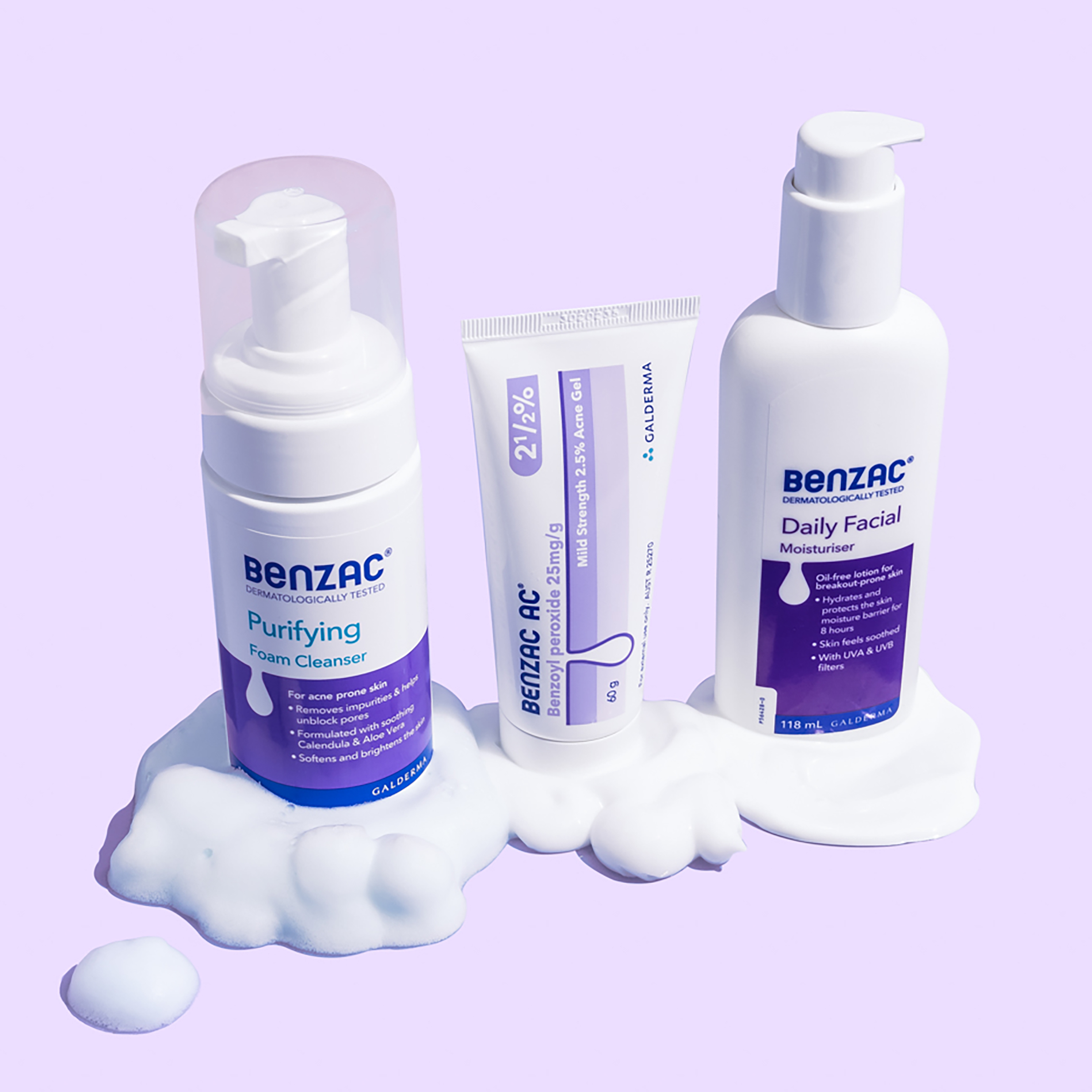 BENZAC DAILY FACIAL FOAM CLEANSER 130ML - Image 6
