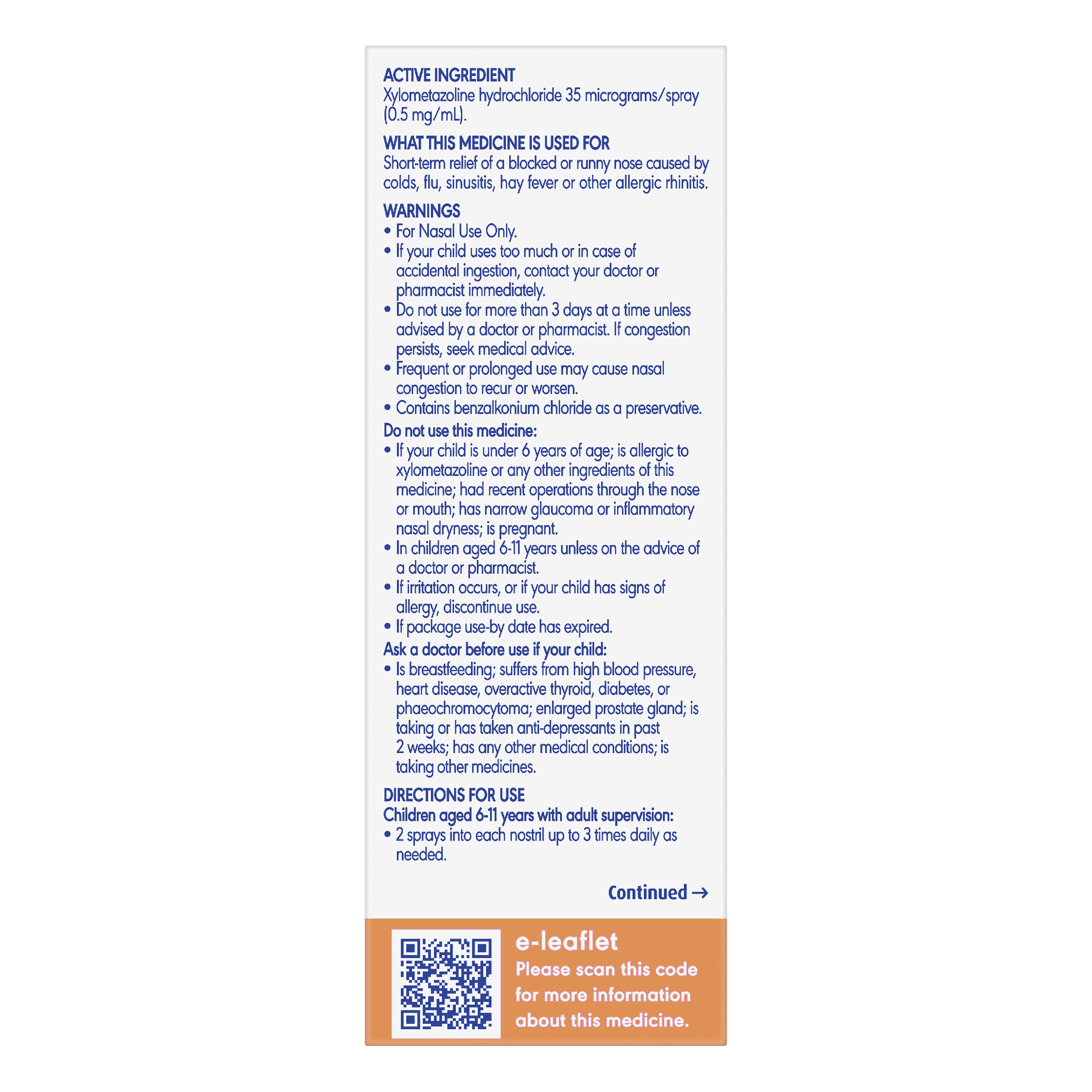 OTRIVIN JUNIOR NASAL SPRAY 10ML - Image 4