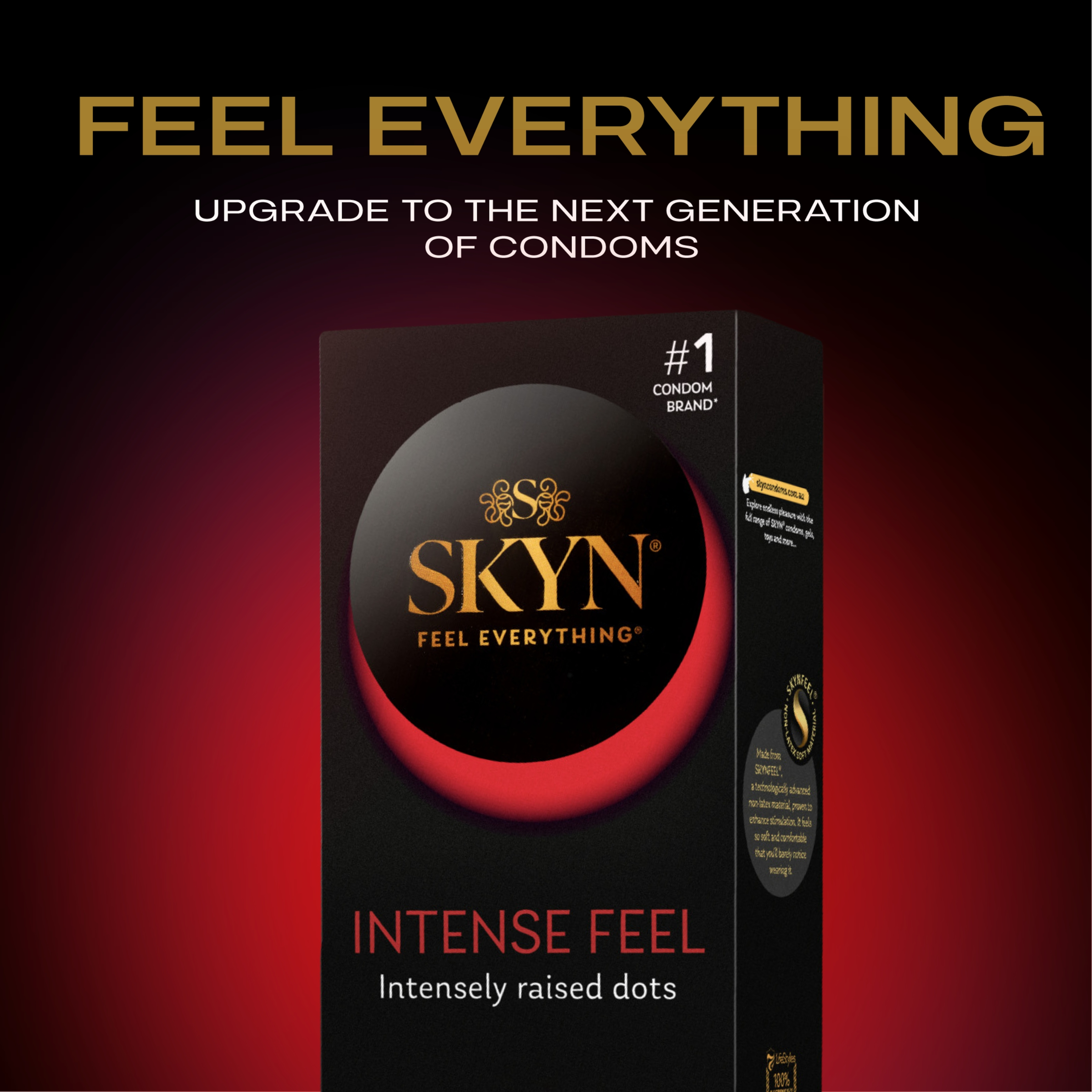SKYN FEEL EVERYTHING CONDOMS INTENSE FEEL 10 PACK - Image 9