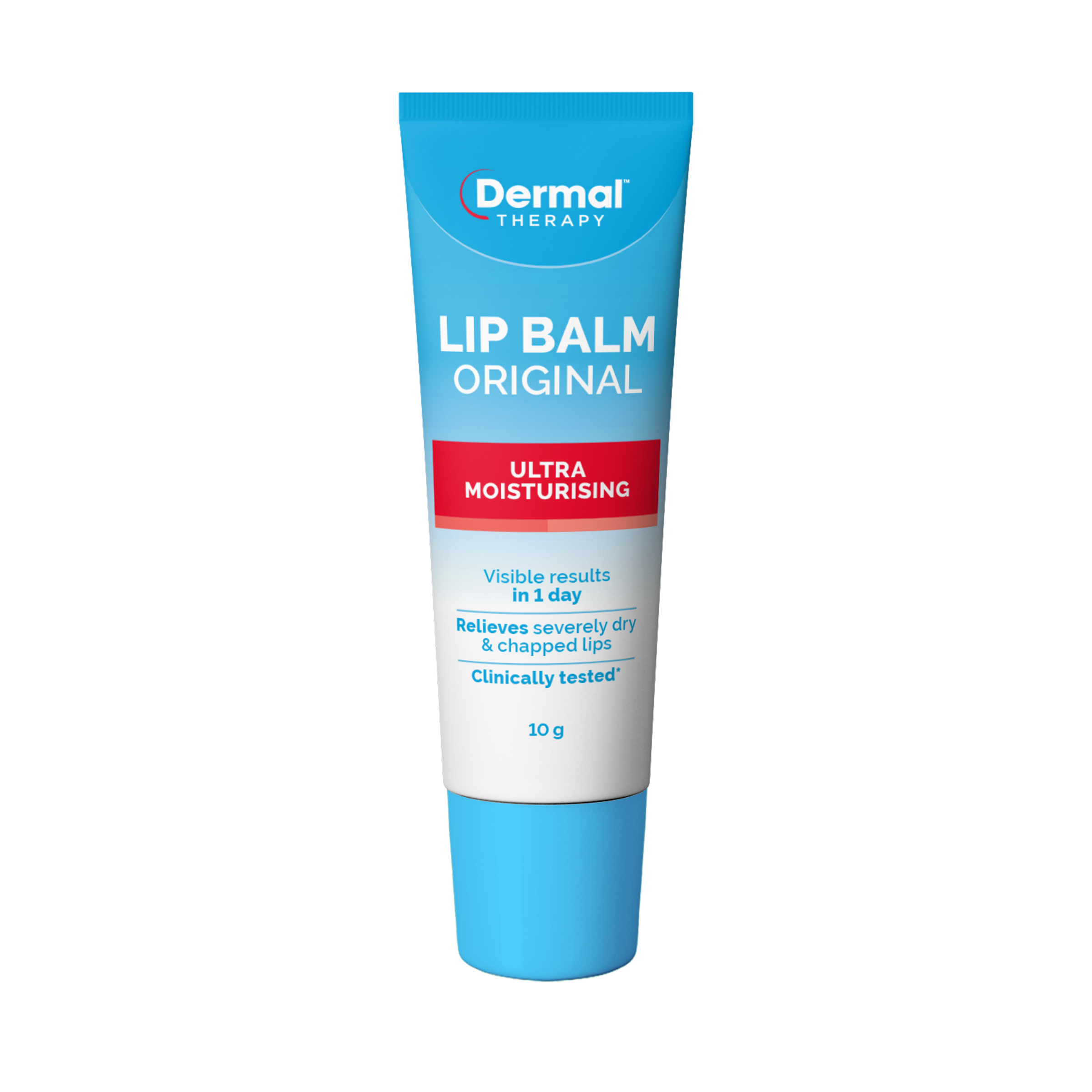 DERMAL THERAPY LIP BALM TUBE ORIGINAL ULTRA MOISTURISING 10G - Image 3