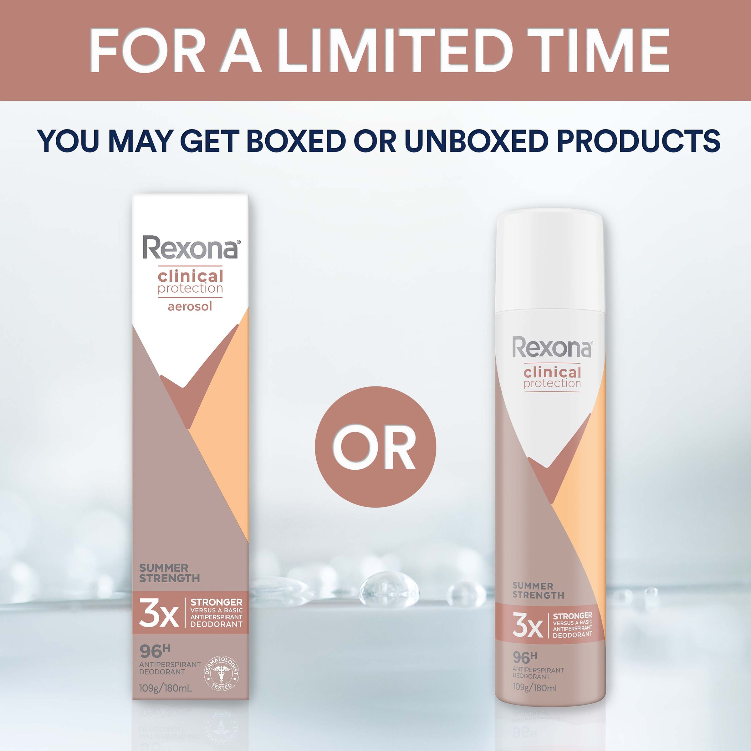 REXONA WOMEN CLINICAL ANTIPERSPIRANT SUMMER STRENGTH 96HR 180ML - Image 11