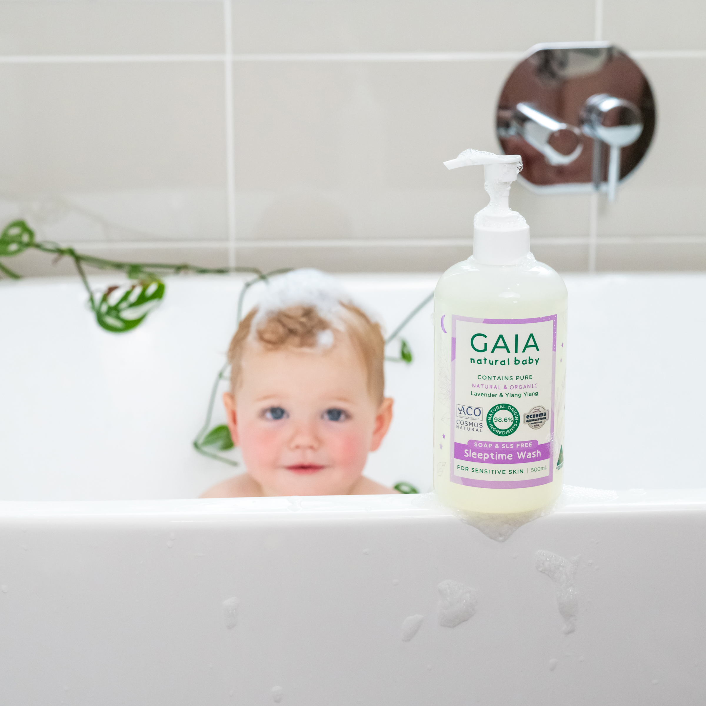 GAIA SLEEPTIME BATH WASH 500ML - Image 5