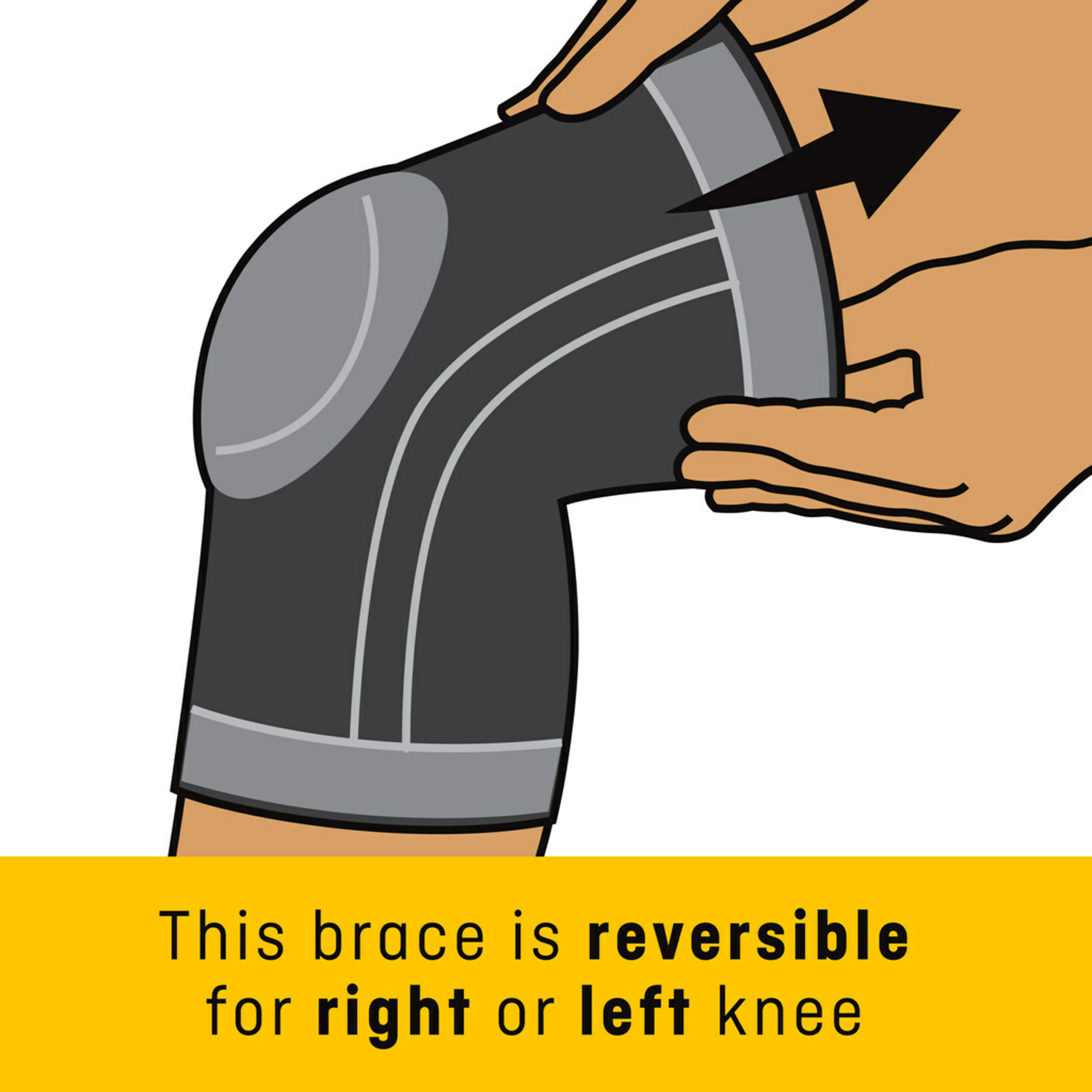 FUTURO ACTIVE KNIT KNEE STABILISER SMALL - Image 4