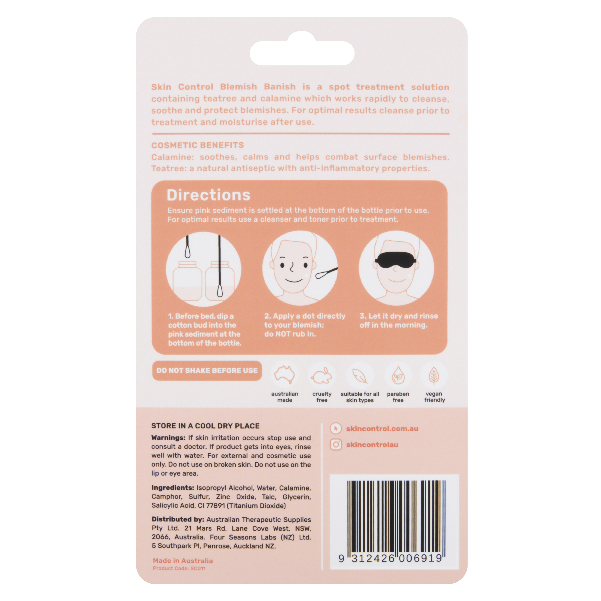 SKIN CONTROL BLEMISH BANISH 14G - Image 2