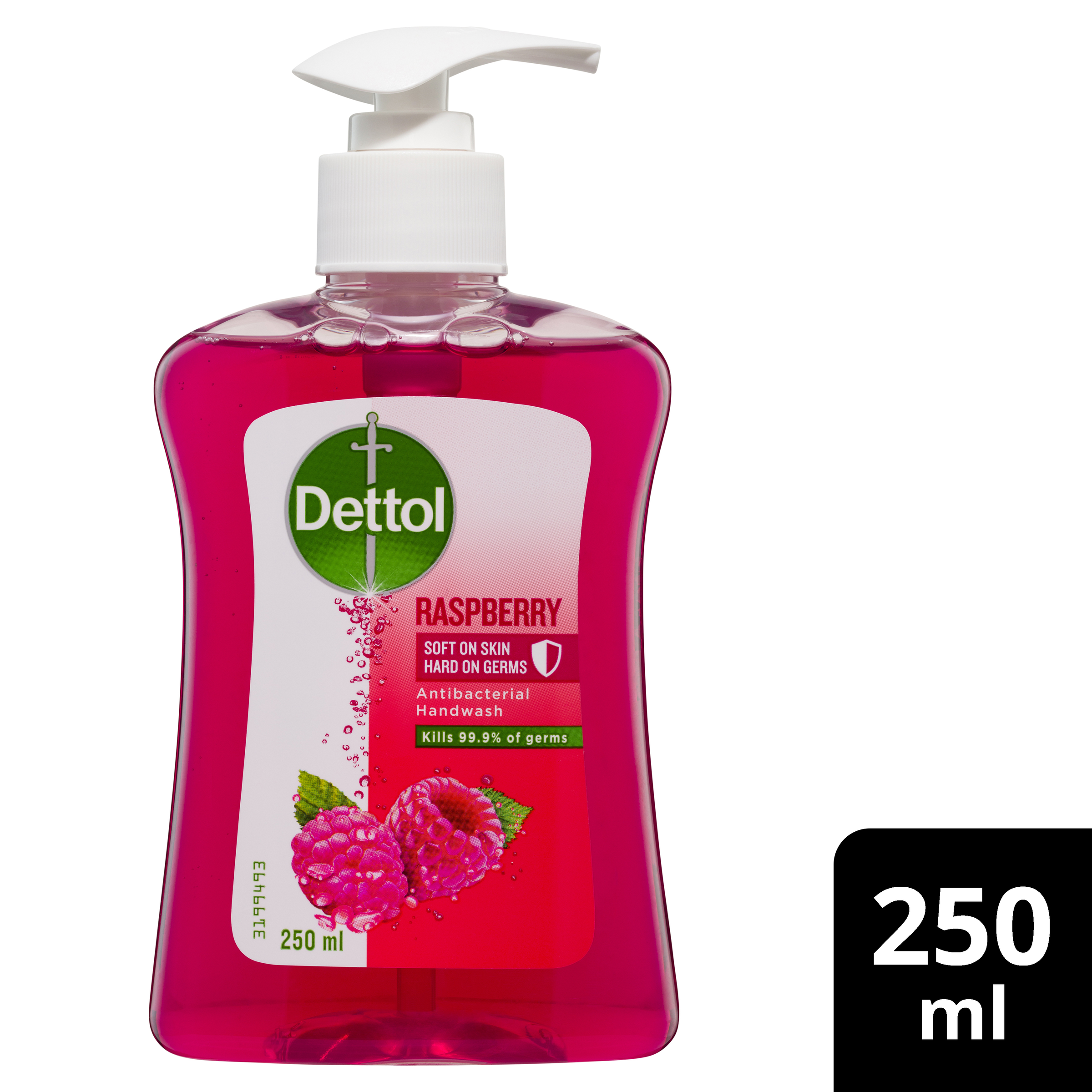 DETTOL SOFT ON SKIN LIQUID HAND WASH ANTIBACTERIAL RASPBERRY 250ML - Image 5