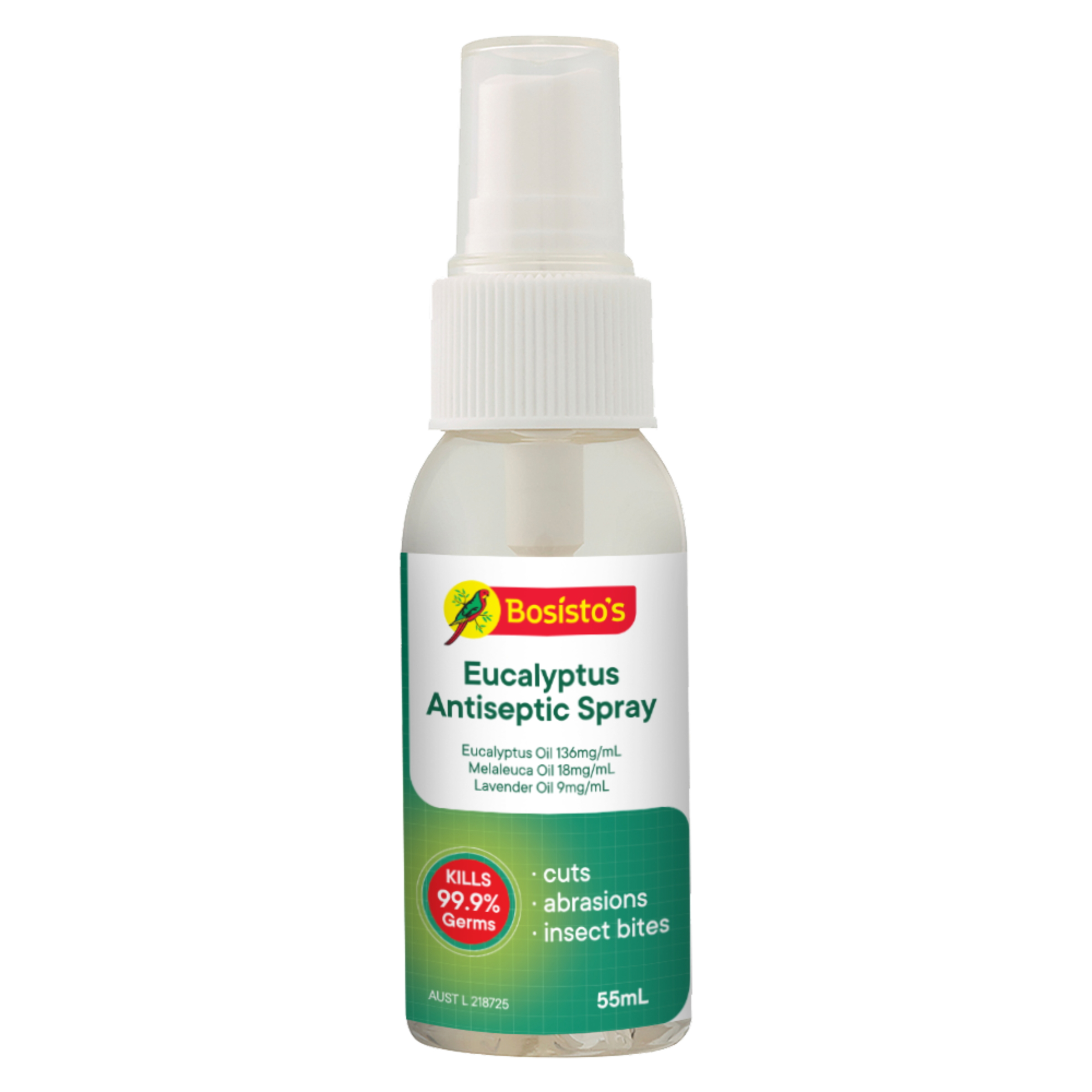 BOSISTOS ANTISEPTIC SPRAY 55ML