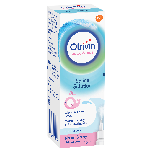 OTRIVIN BABY & KIDS SALINE 15ML
