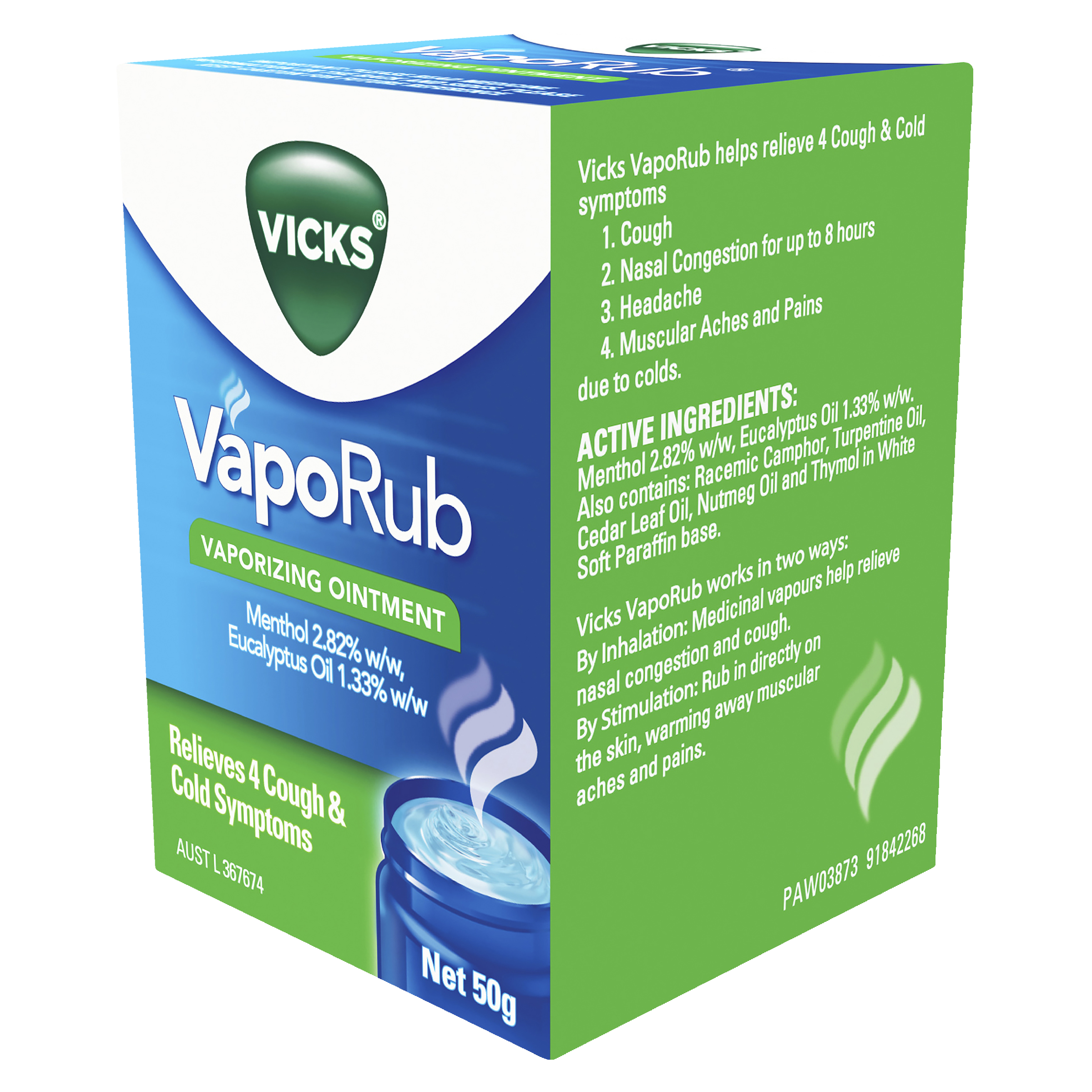 VICKS VAPORUB OINTMENT 50G - Image 3