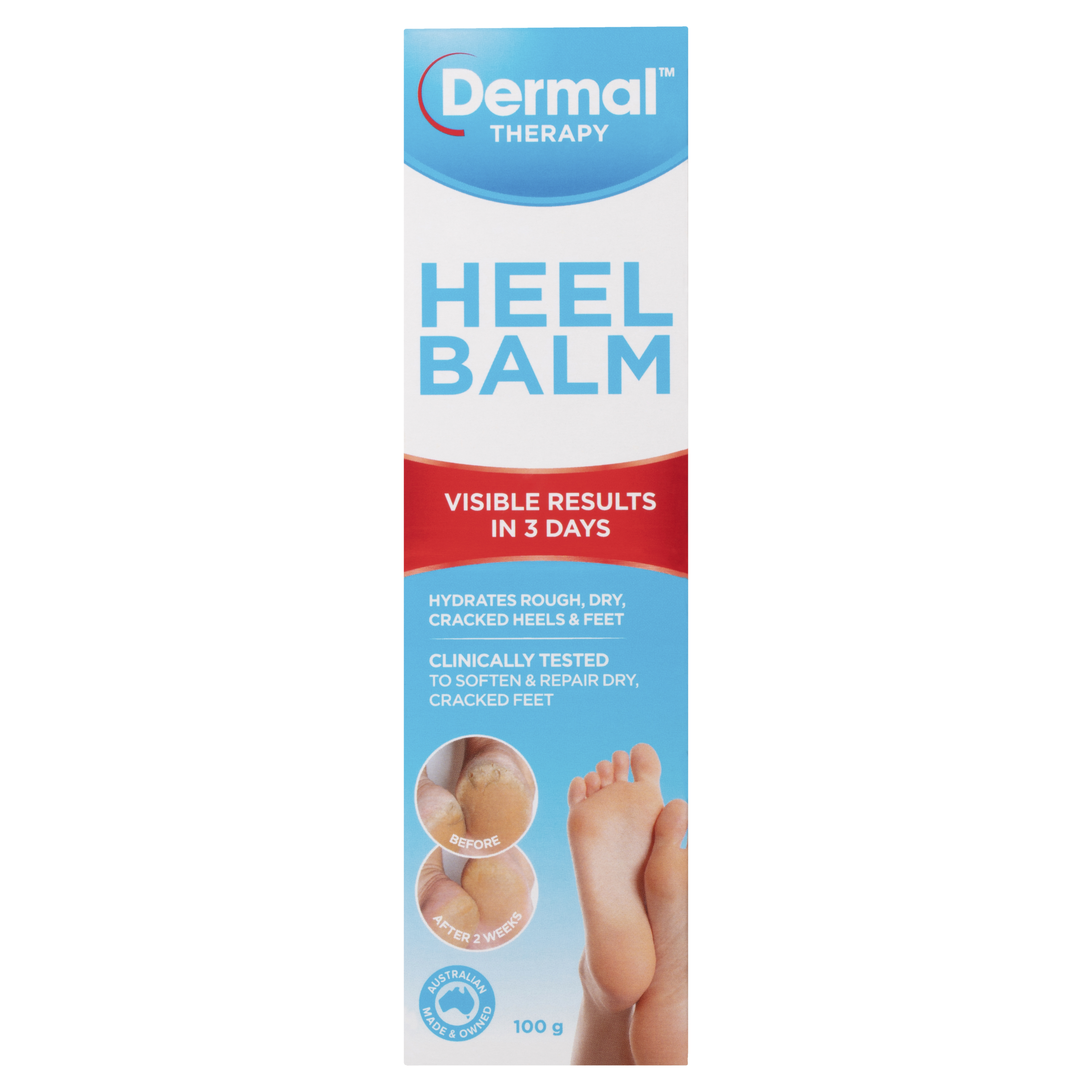 DERMAL THERAPY HEEL BALM 100G - Image 2