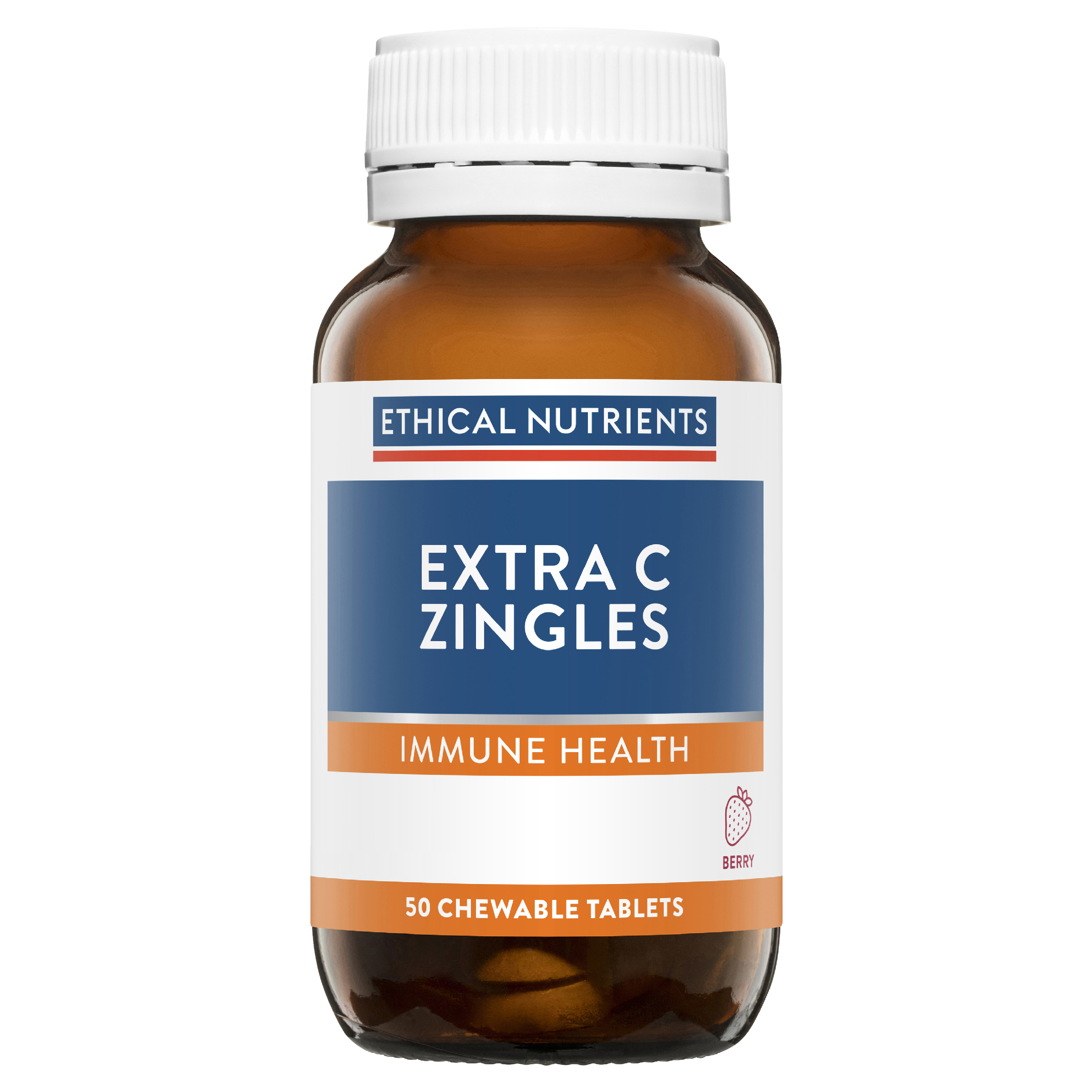 ETHICAL NUTRIENTS EXTRA C ZINGLES BERRY 50 TABLETS - Image 6