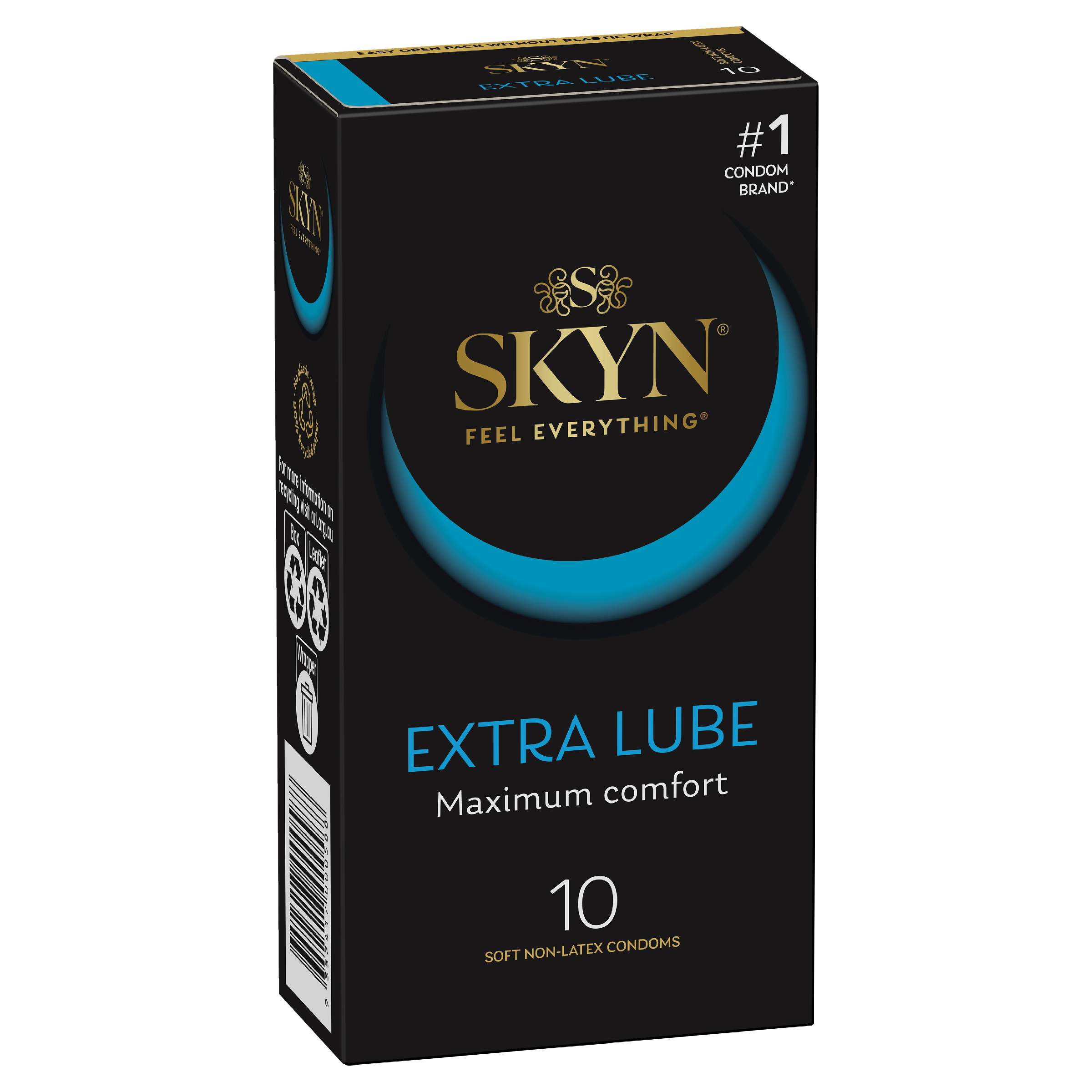 SKYN FEEL EVERYTHING CONDOMS EXTRA LUBE 10 PACK