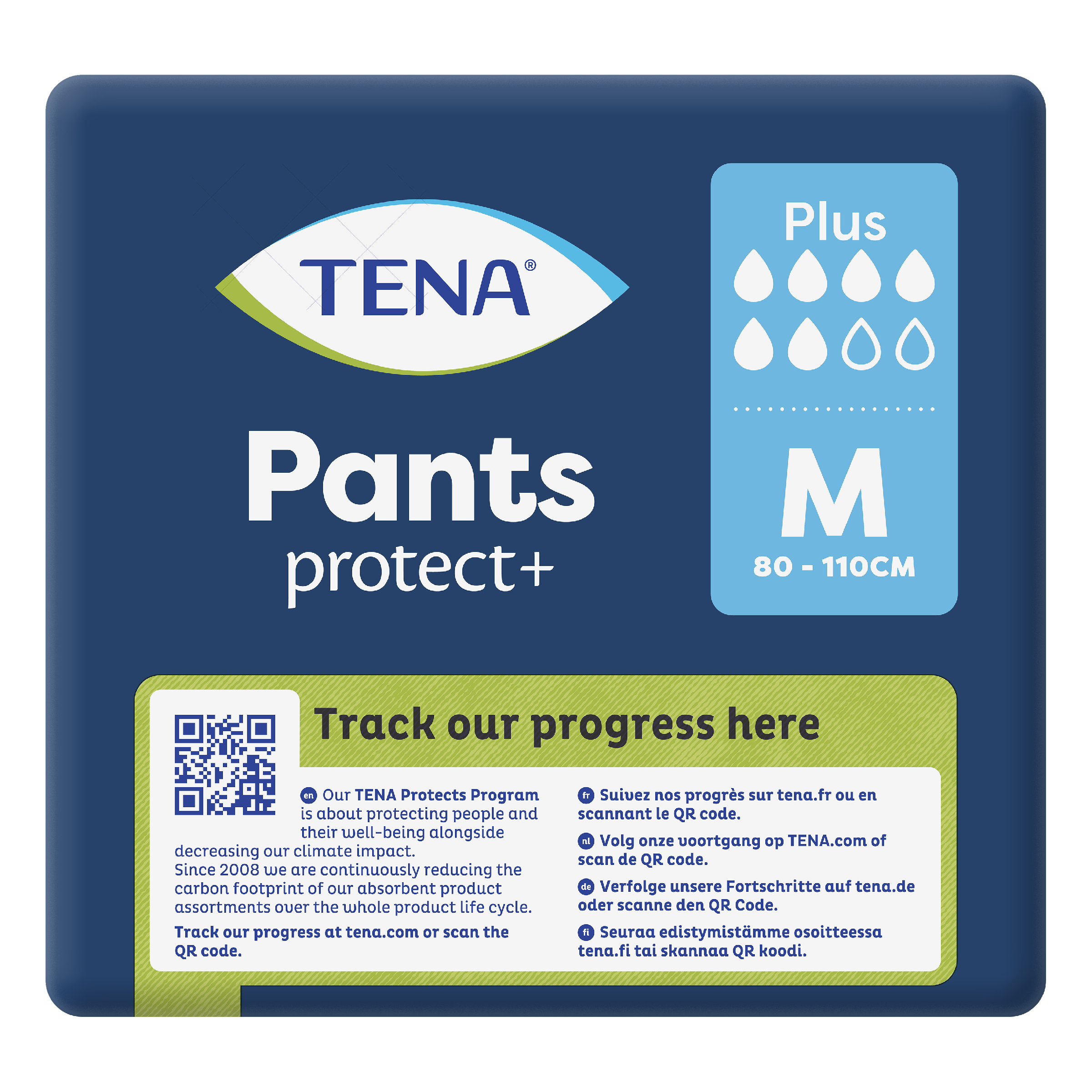 TENA PROSKIN PANTS PLUS UNI 6D MEDIUM 9 PACK - Image 5