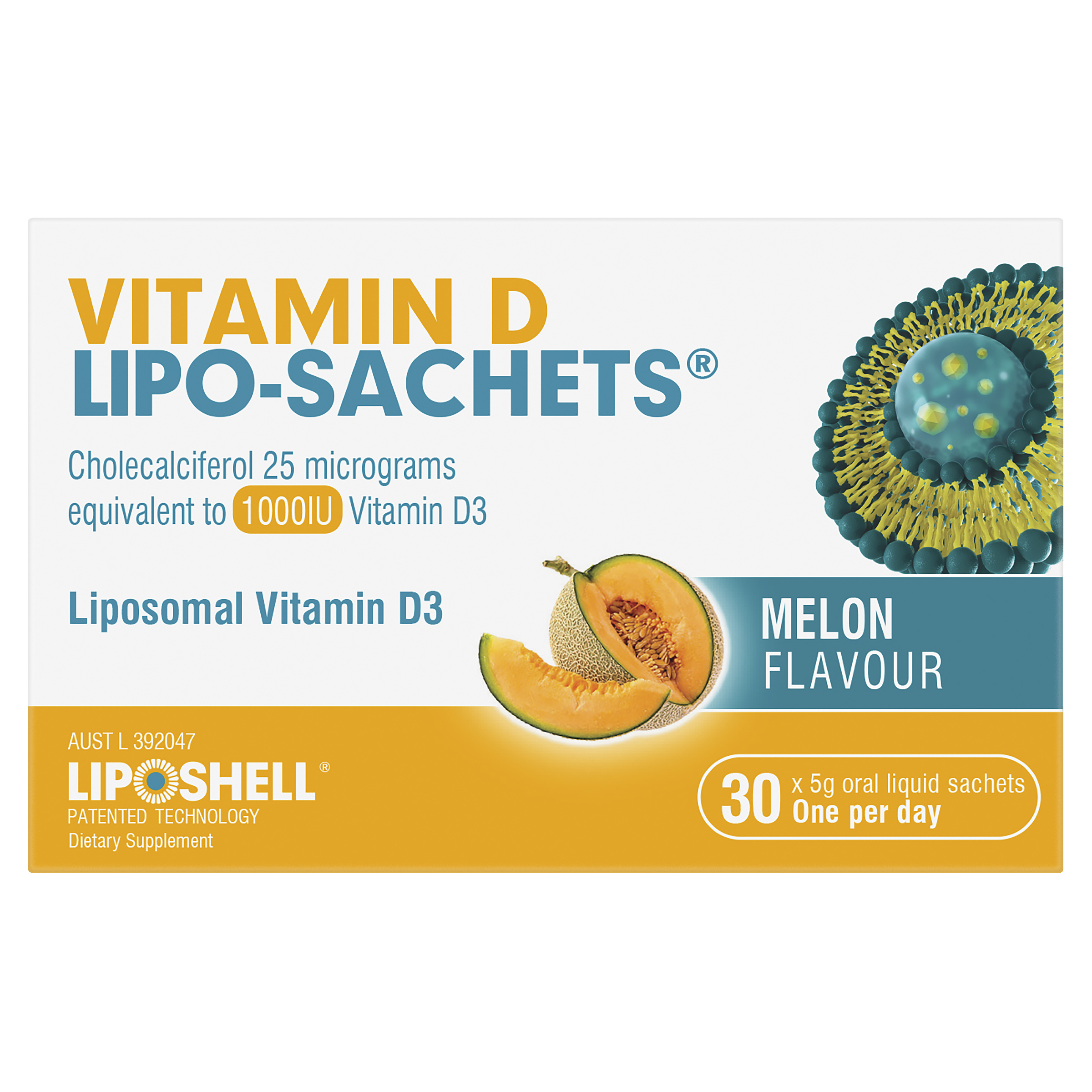 Ferro VITAMIN D LIPO-SACHETS MELON 30 X 5G - Image 4