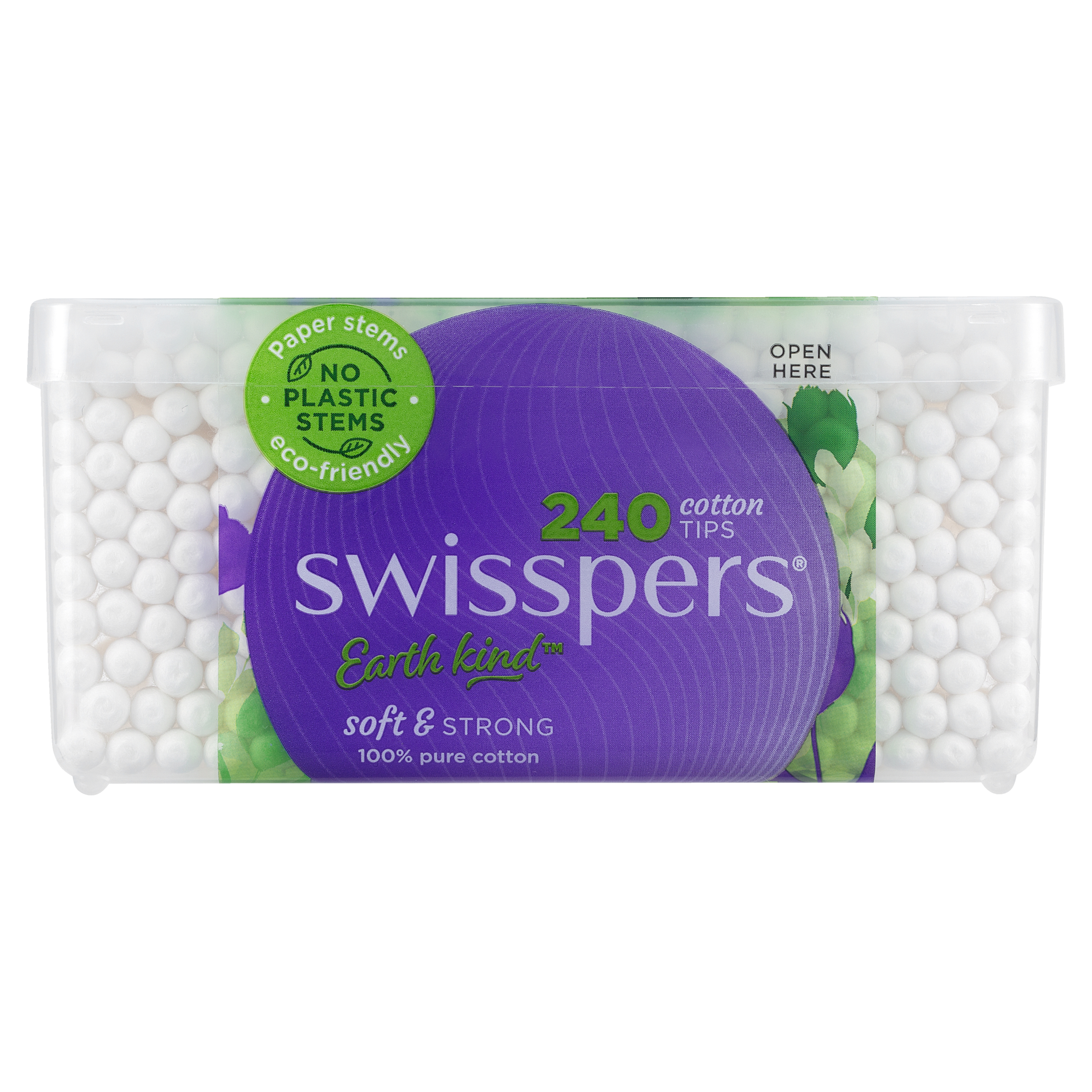 SWISSPERS COTTON TIPS PAPER STEMS 240 PACK - Image 6