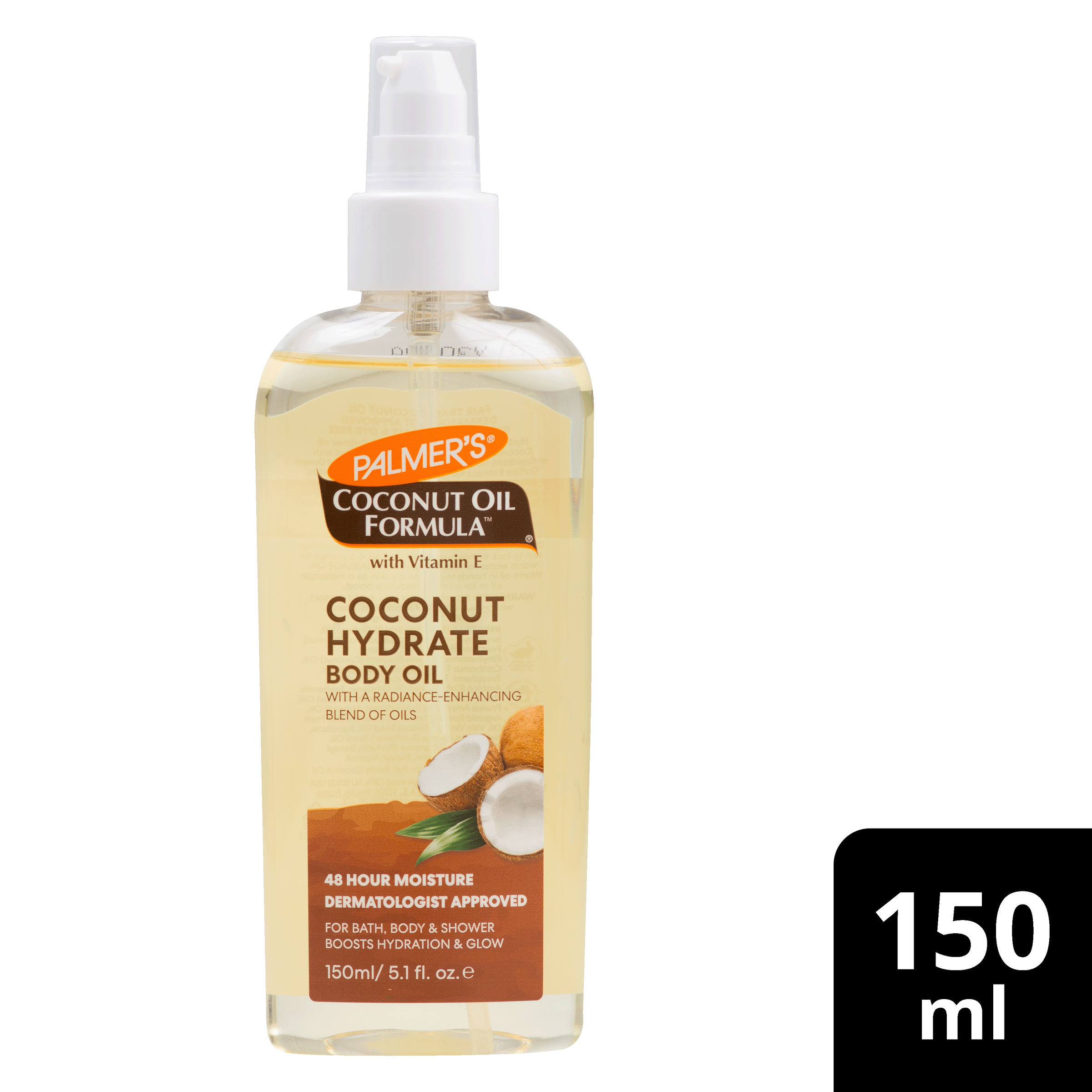 PALMERS COCONUT BODY OIL 150ML - Image 3