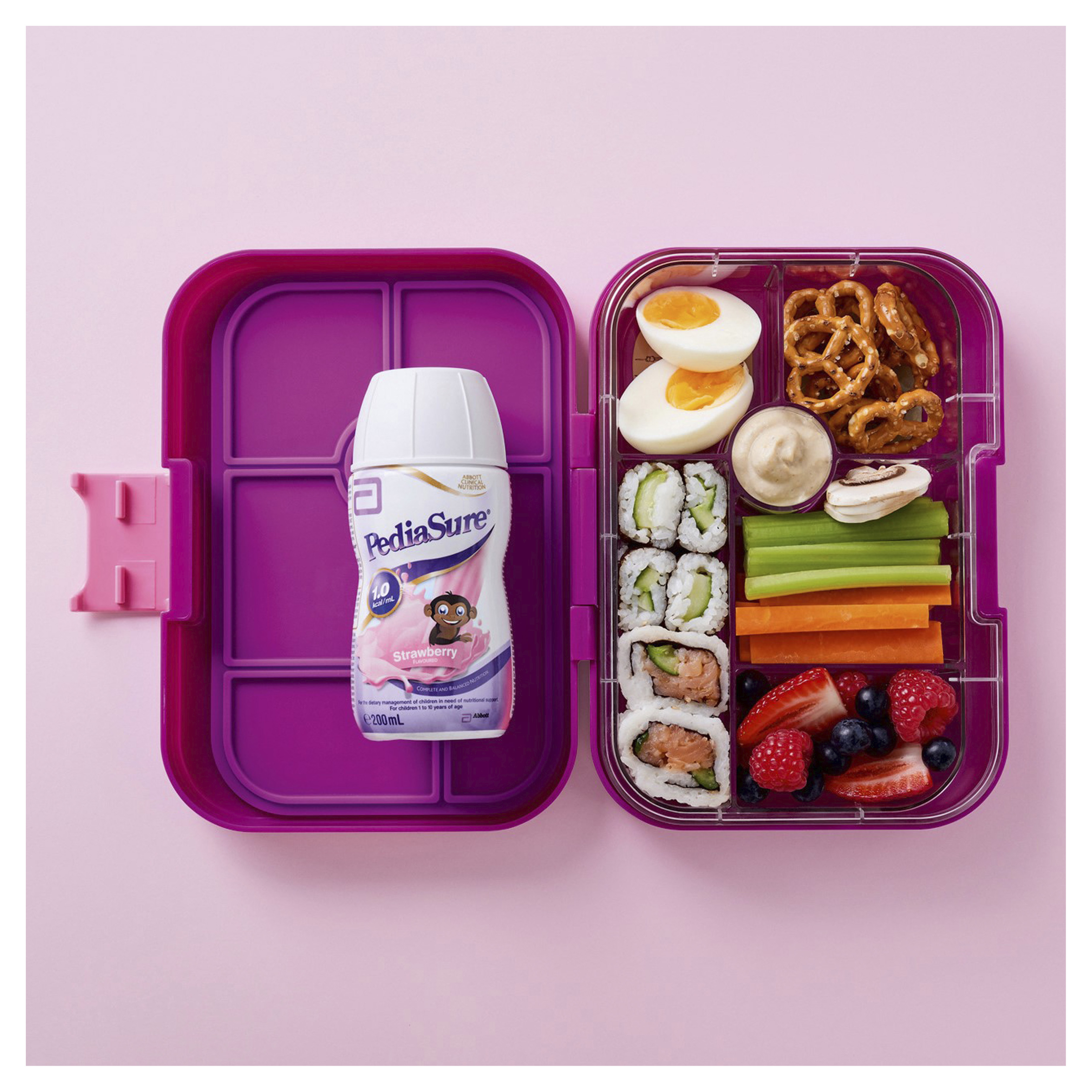 PEDIASURE STRAWBERRY READY TO DRINK 200ML - Image 3