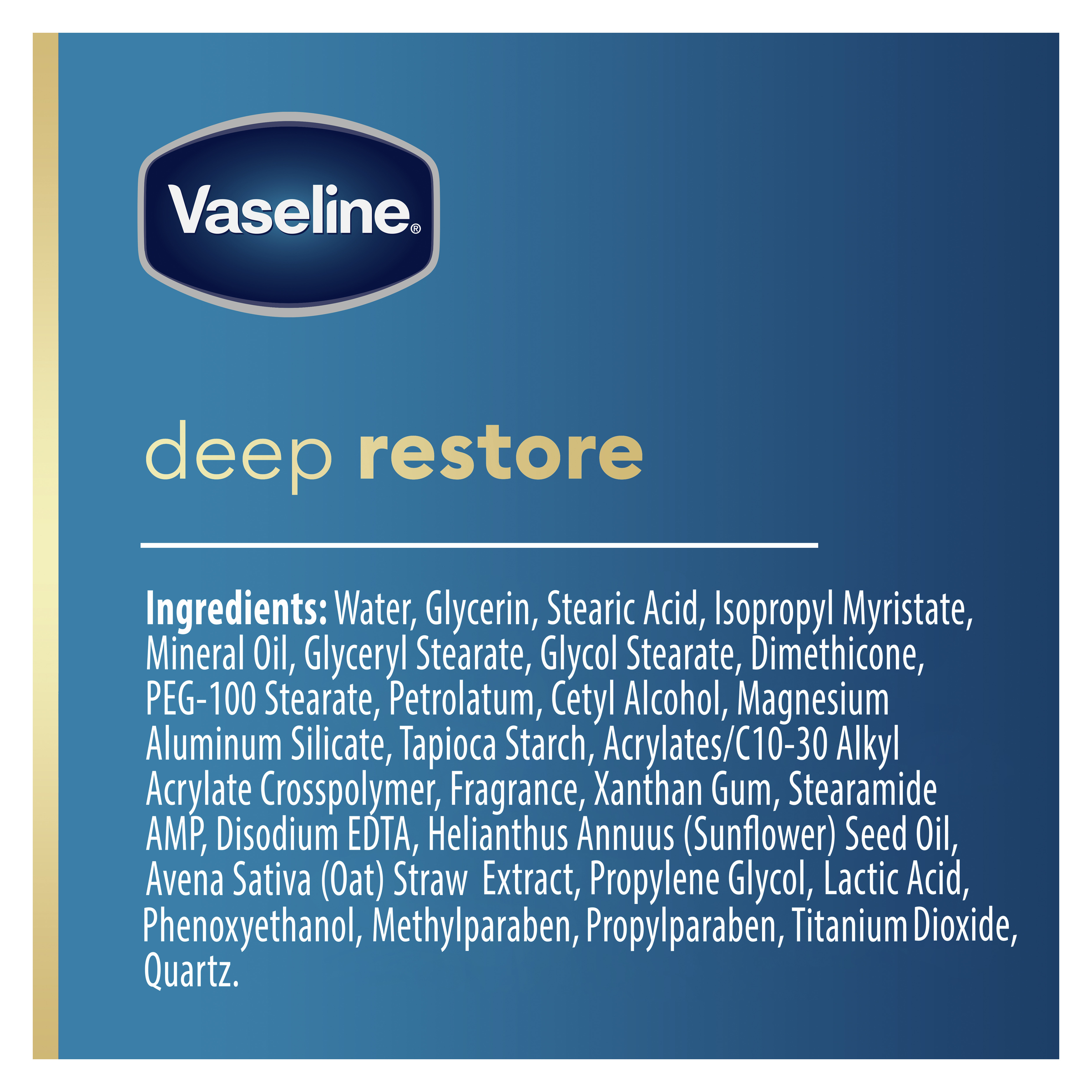 VASELINE DEEP RESTORE BODY LOTION 225ML - Image 9