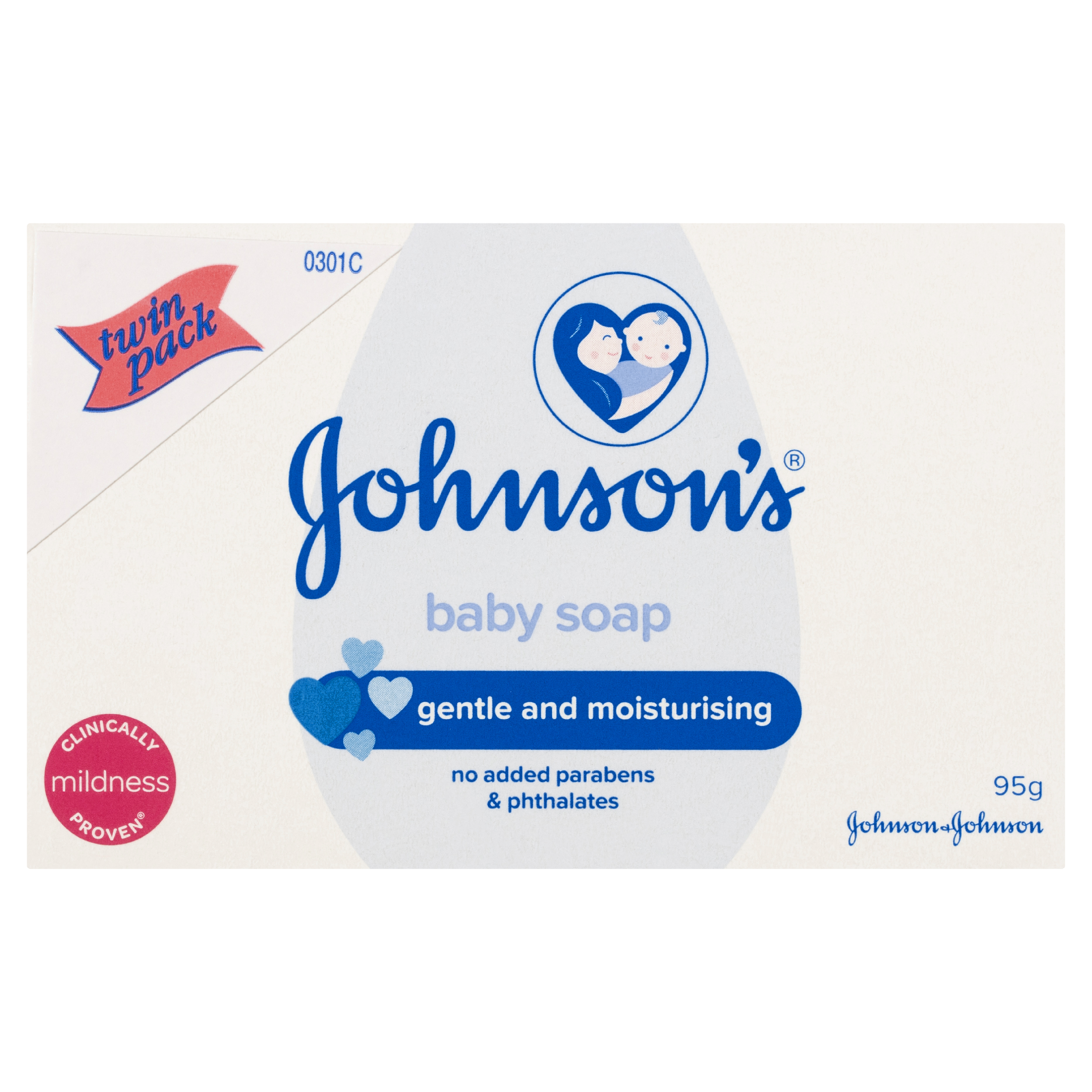 J&J BABY SOAP TWIN PACK
