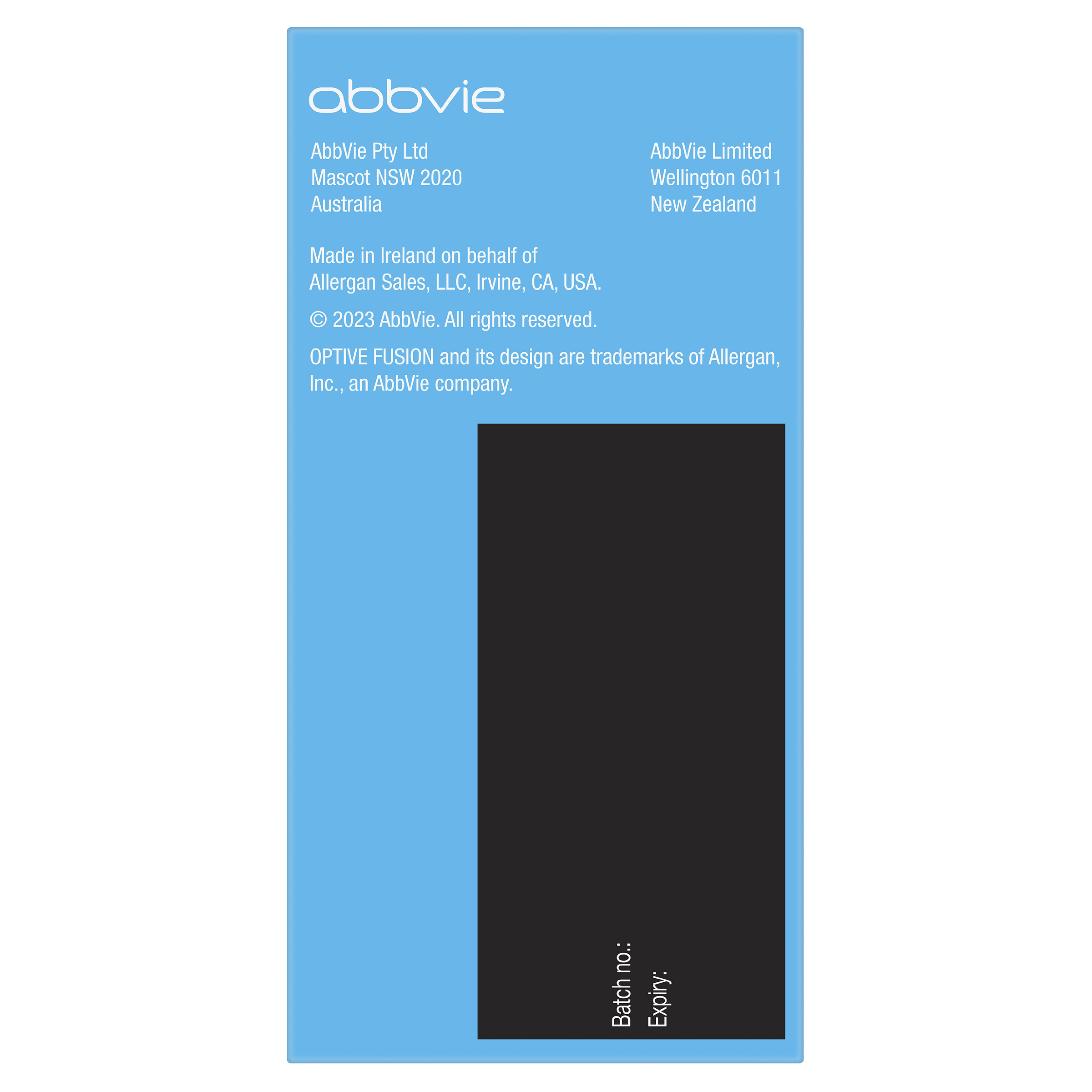 OPTIVE FUSION LUBRICANT EYE DROPS  0.4ML 30 PACK - Image 6