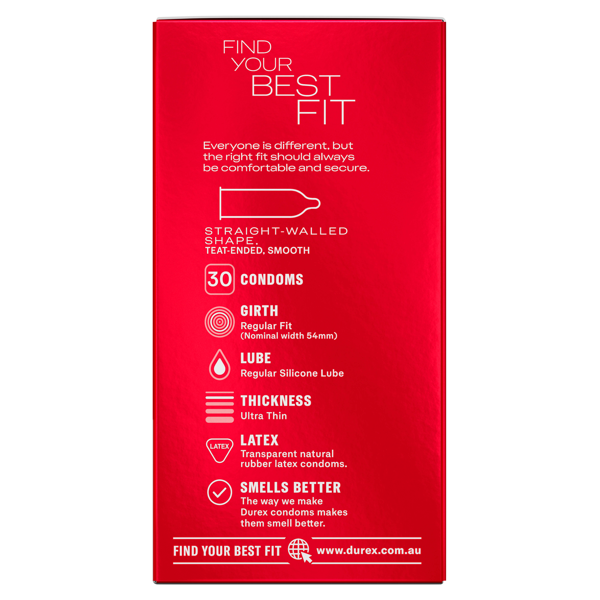 DUREX FETHERLITE CONDOMS 30 PACK - Image 4