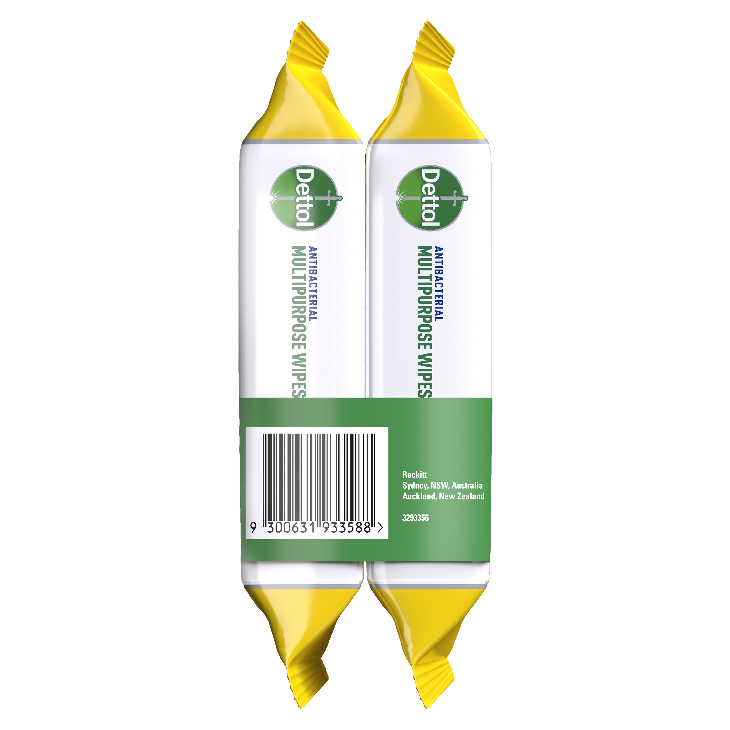 DETTOL MULTI PURPOSE CLEANING WIPES LEMON BURST 300 PACK - Image 3