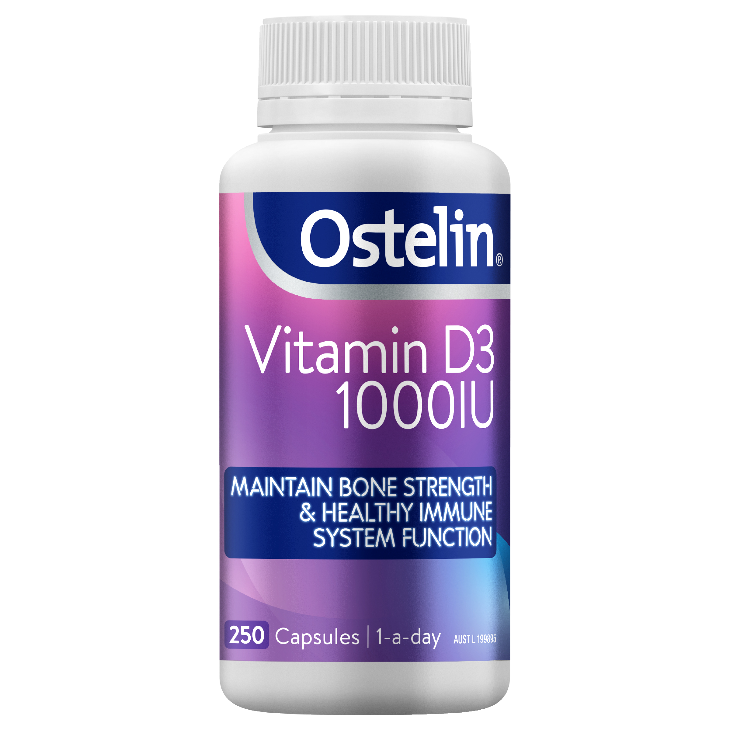 OSTELIN VITAMIN D3 1000IU 250 CAPSULES