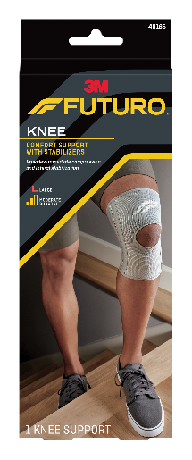 FUTURO KNEE COMFORT SUPPORT WITH STABILISERS LARGE