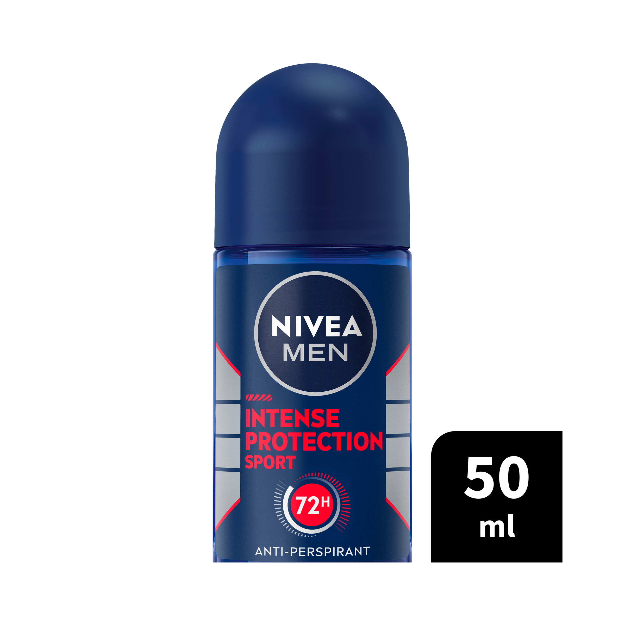 NIVEA MEN ANTIPERSPIRANT INTENSE PROTECTION SPORT 72H ROLL ON 50ML - Image 9