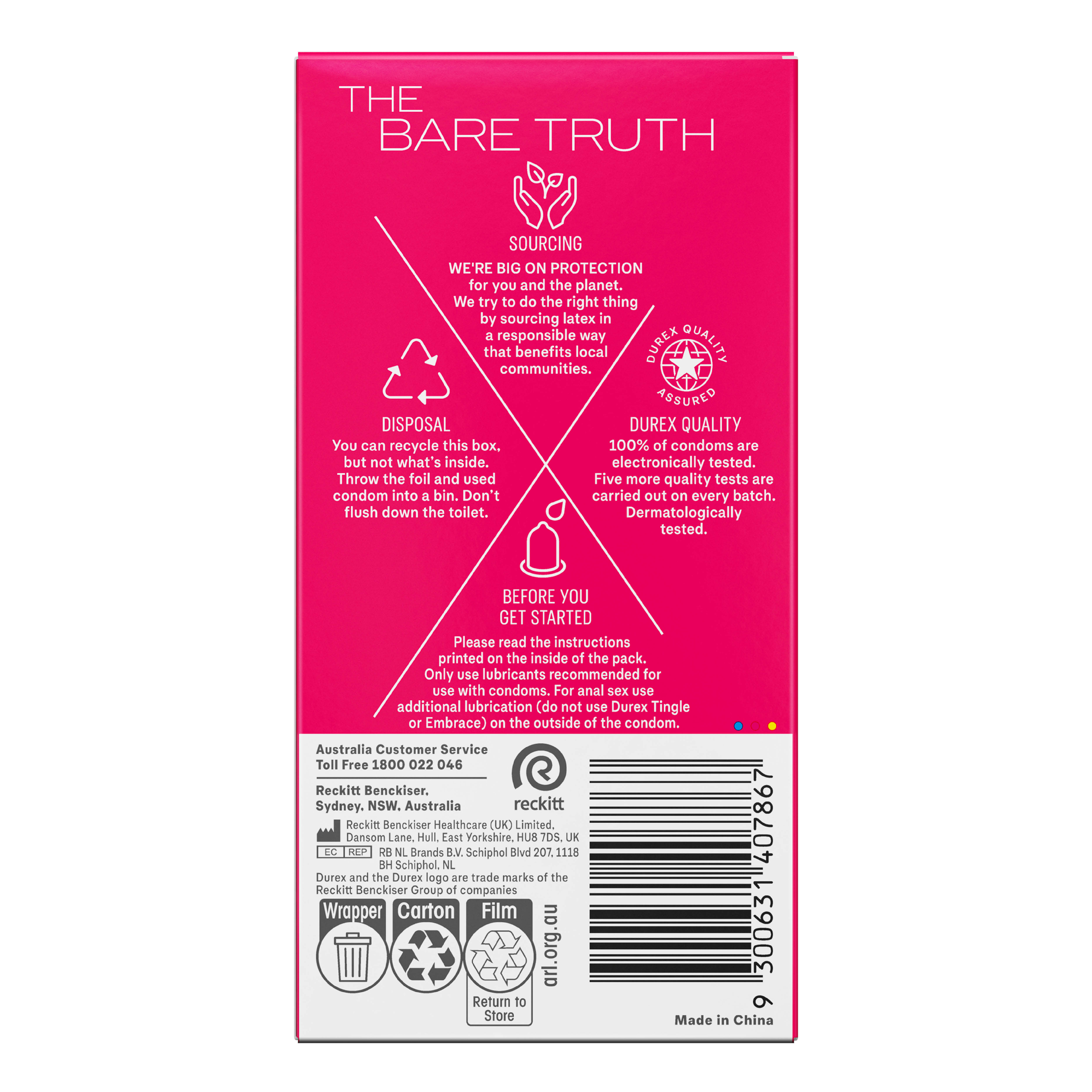 DUREX PLEASURE ME CONDOMS 10 PACK - Image 4