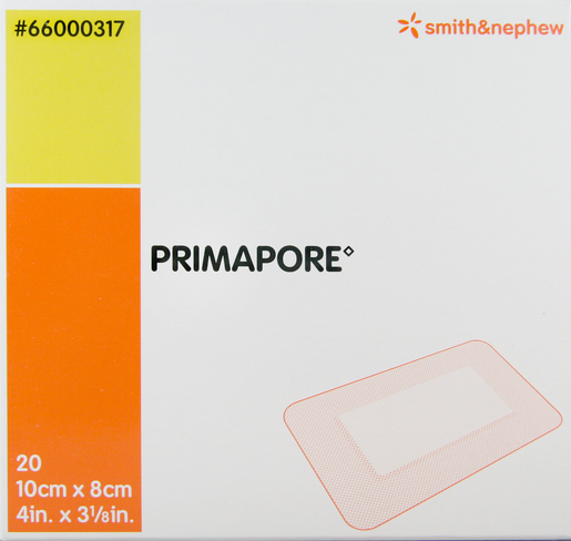 PRIMAPORE 10CM X 8CM 1PACK