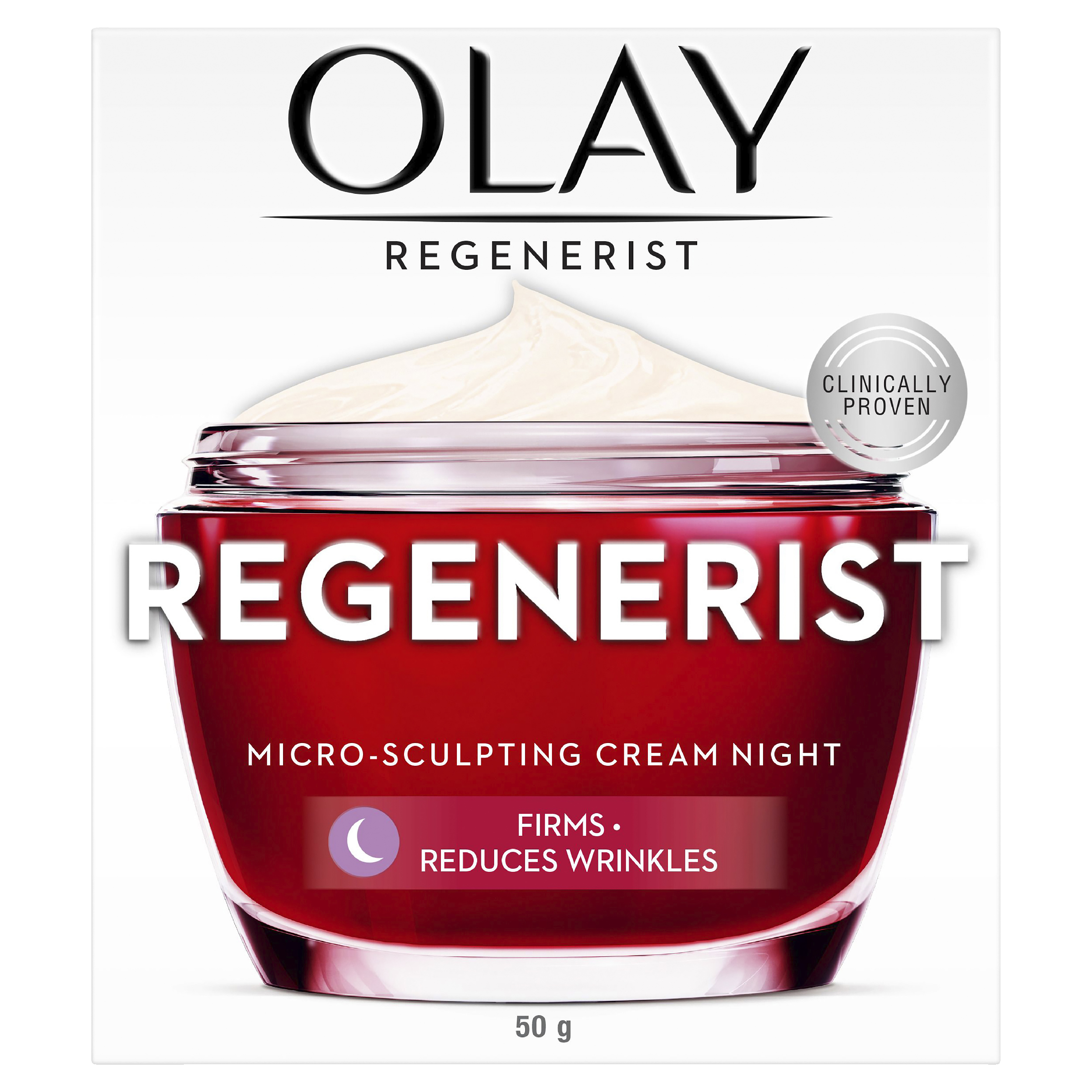OLAY REGENERIST MICRO-SCULPTING NIGHT CREAM 50G - Image 2