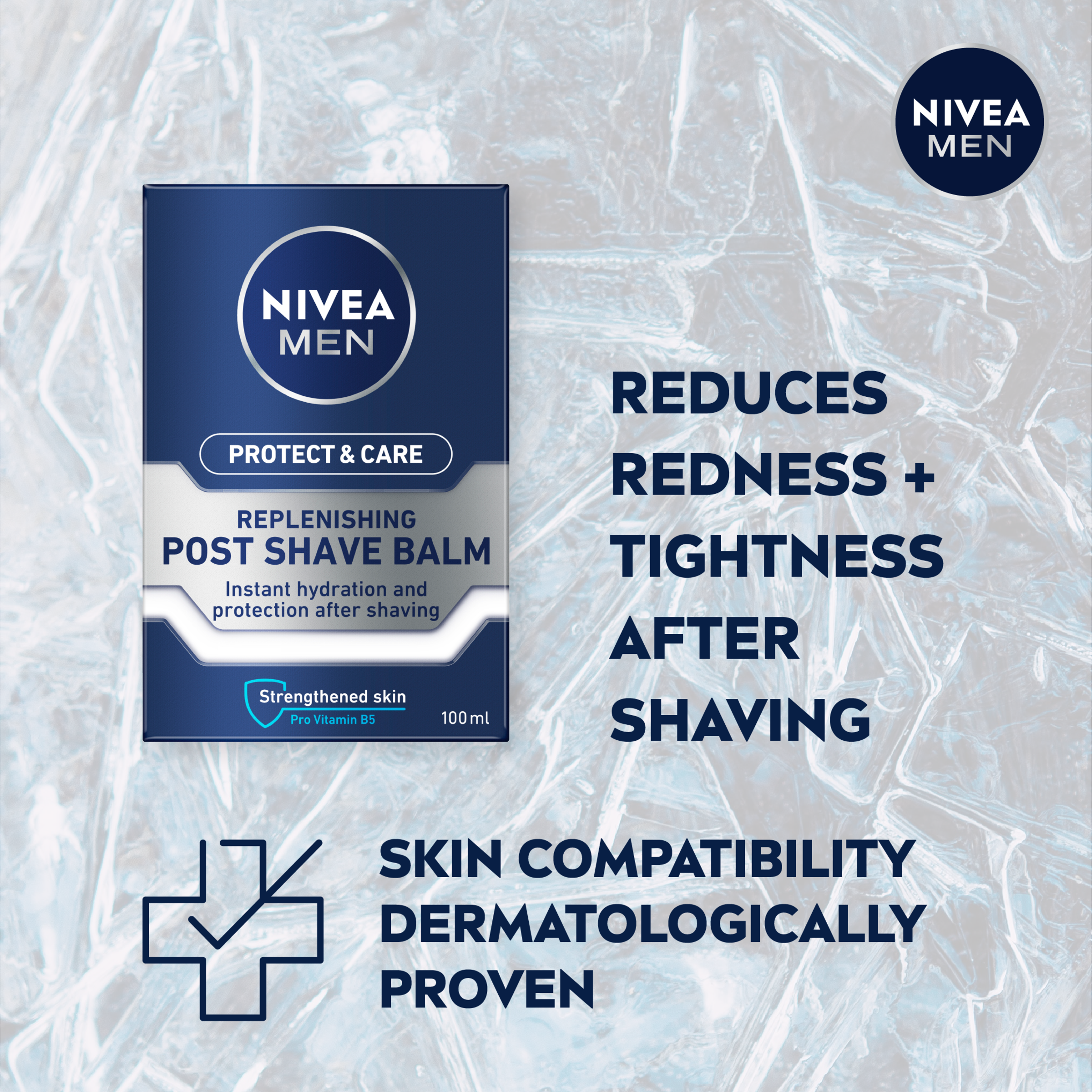 NIVEA MEN REPLENISHING POST SHAVE BALM 100ML - Image 5