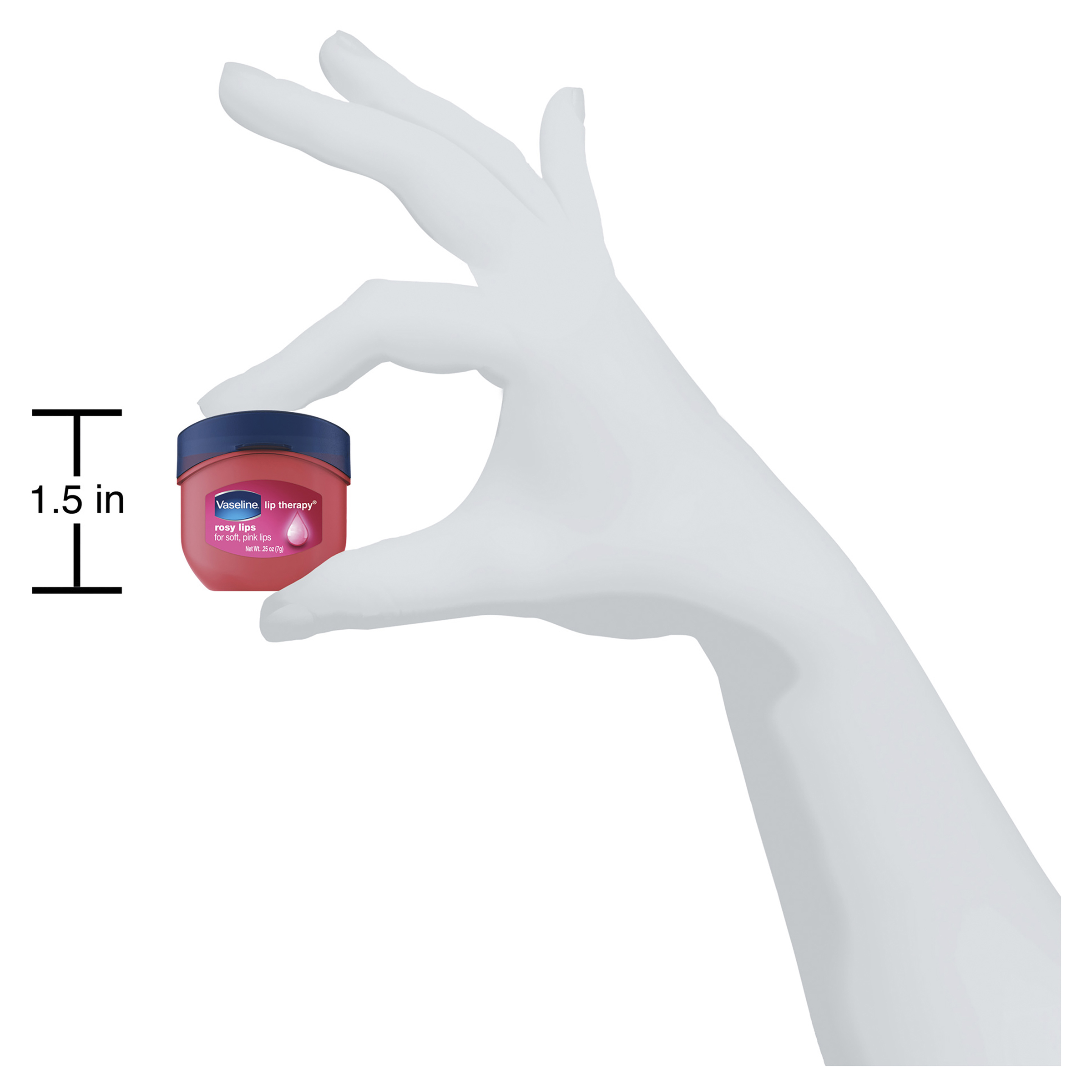 VASELINE LIP BALM CUTIE ROSY LIPS 7G - Image 6