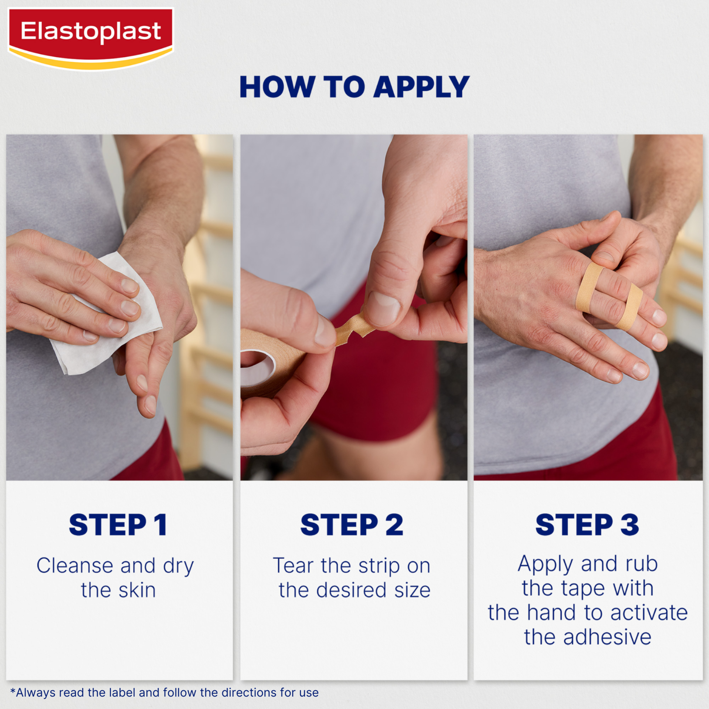 ELASTOPLAST SPORT RIGID STRAP TAPE 12.5MM X 10M - Image 6