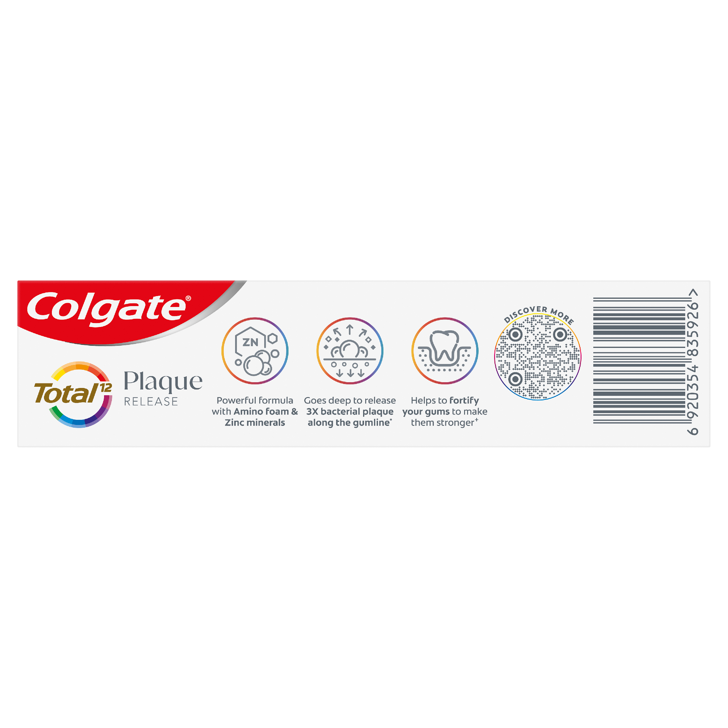 COLGATE TOOTHPASTE TOTAL PLAQUE GENTLE MINT 95G - Image 4